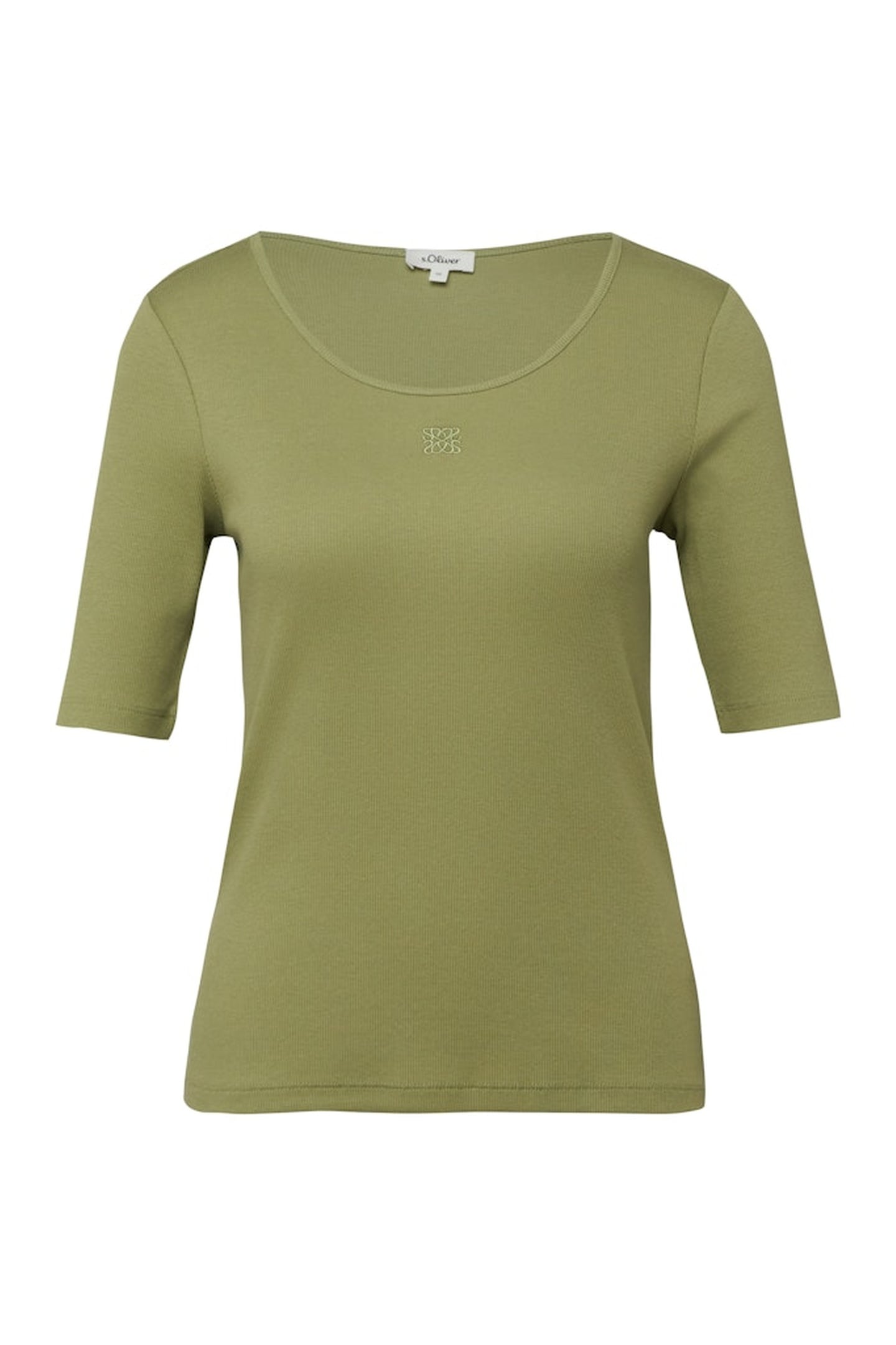 S.OLIVER T-SHIRTS ARMY GREEN 7