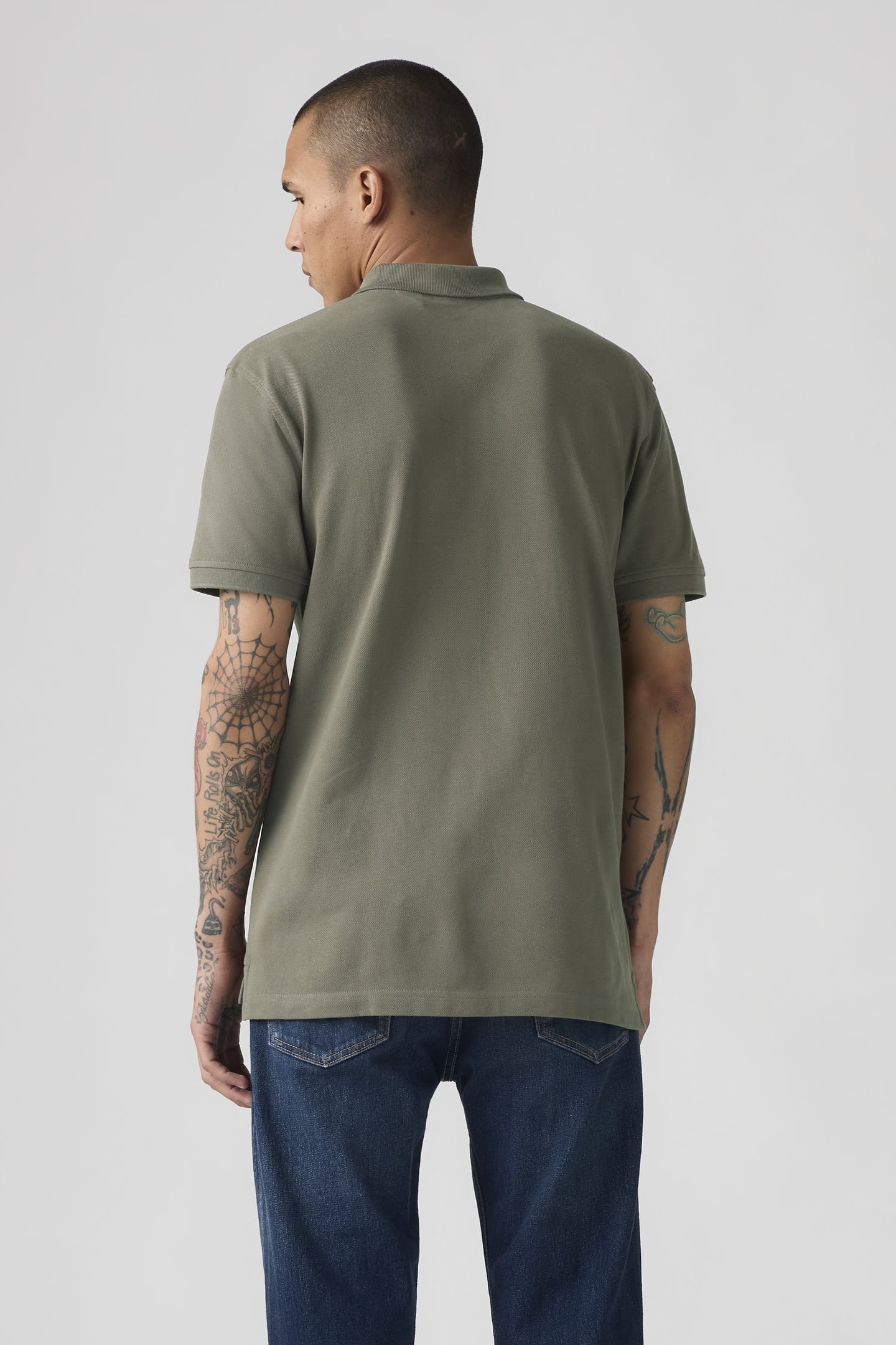 LEVIS HM POLO CLASSIC MULLED BASIL PIQU 3
