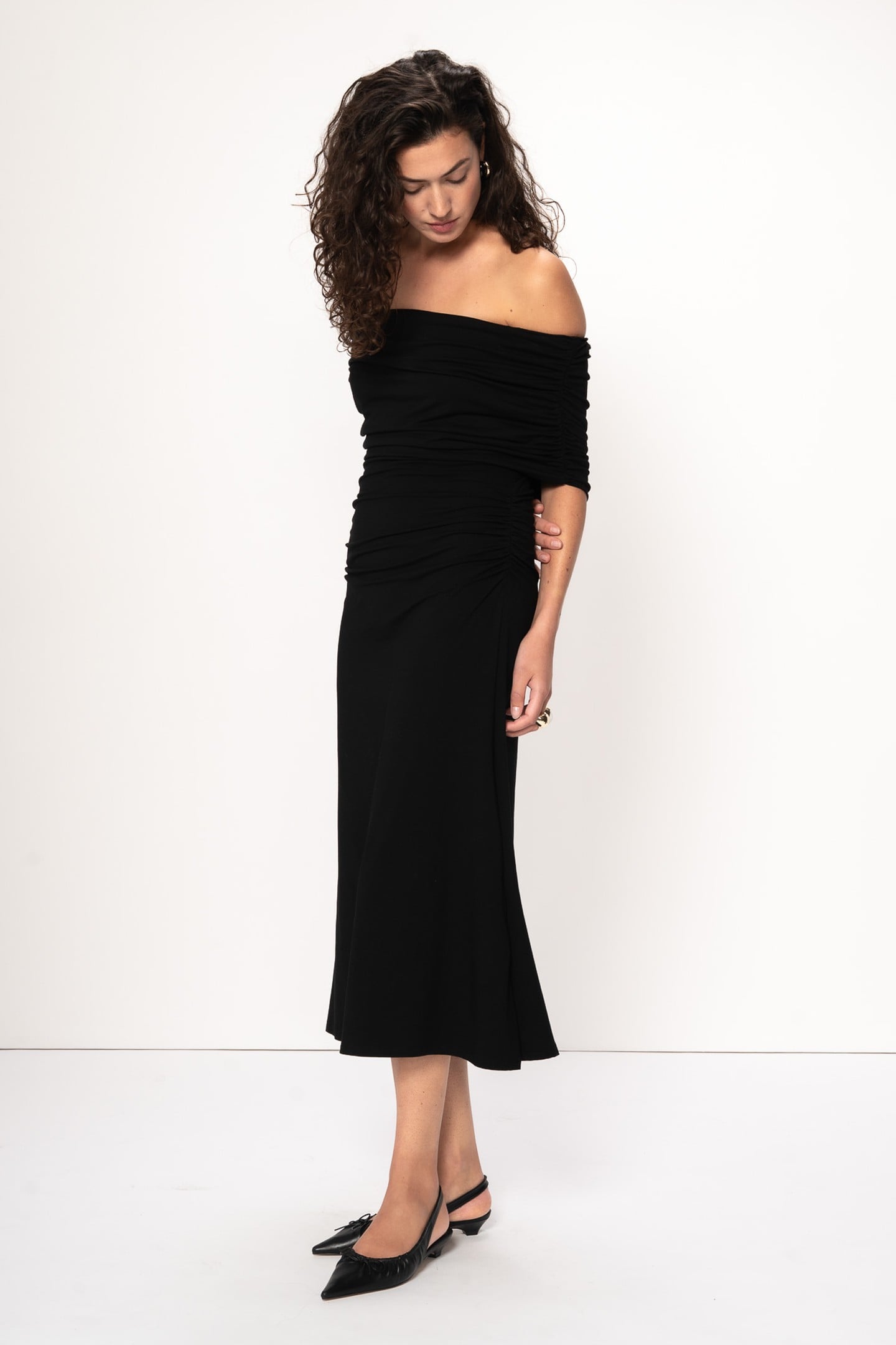 GIADA ODE DRESS BLACK 4