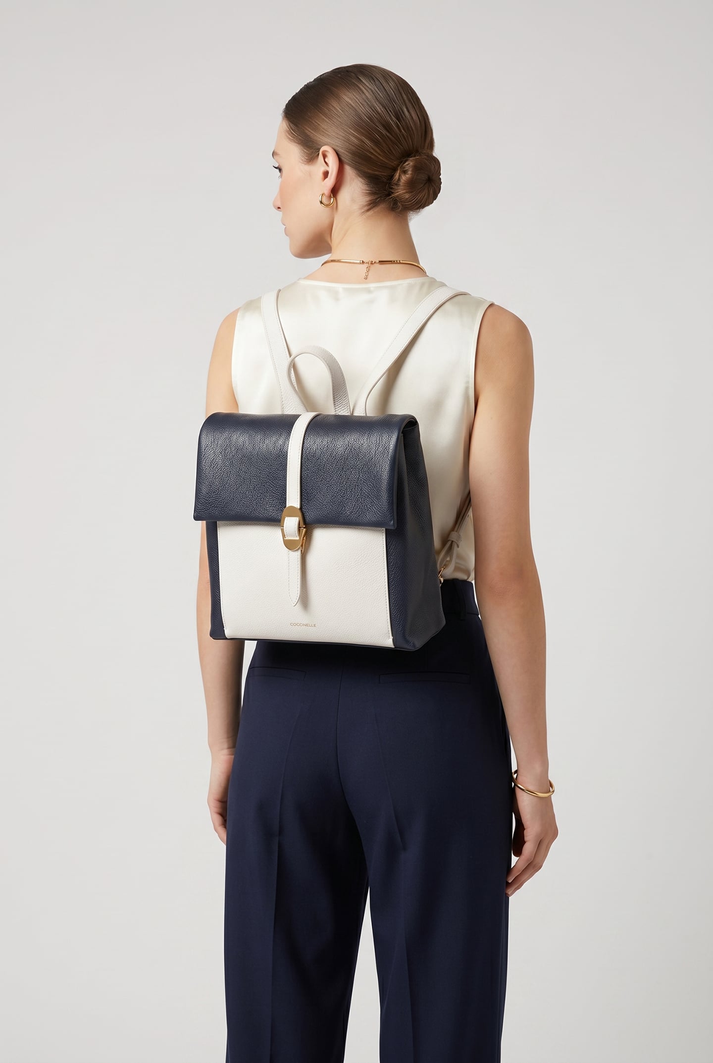 COCCINELLEDORIAN BICOLOR MIDNIGHT BLACK/BLANCO 1