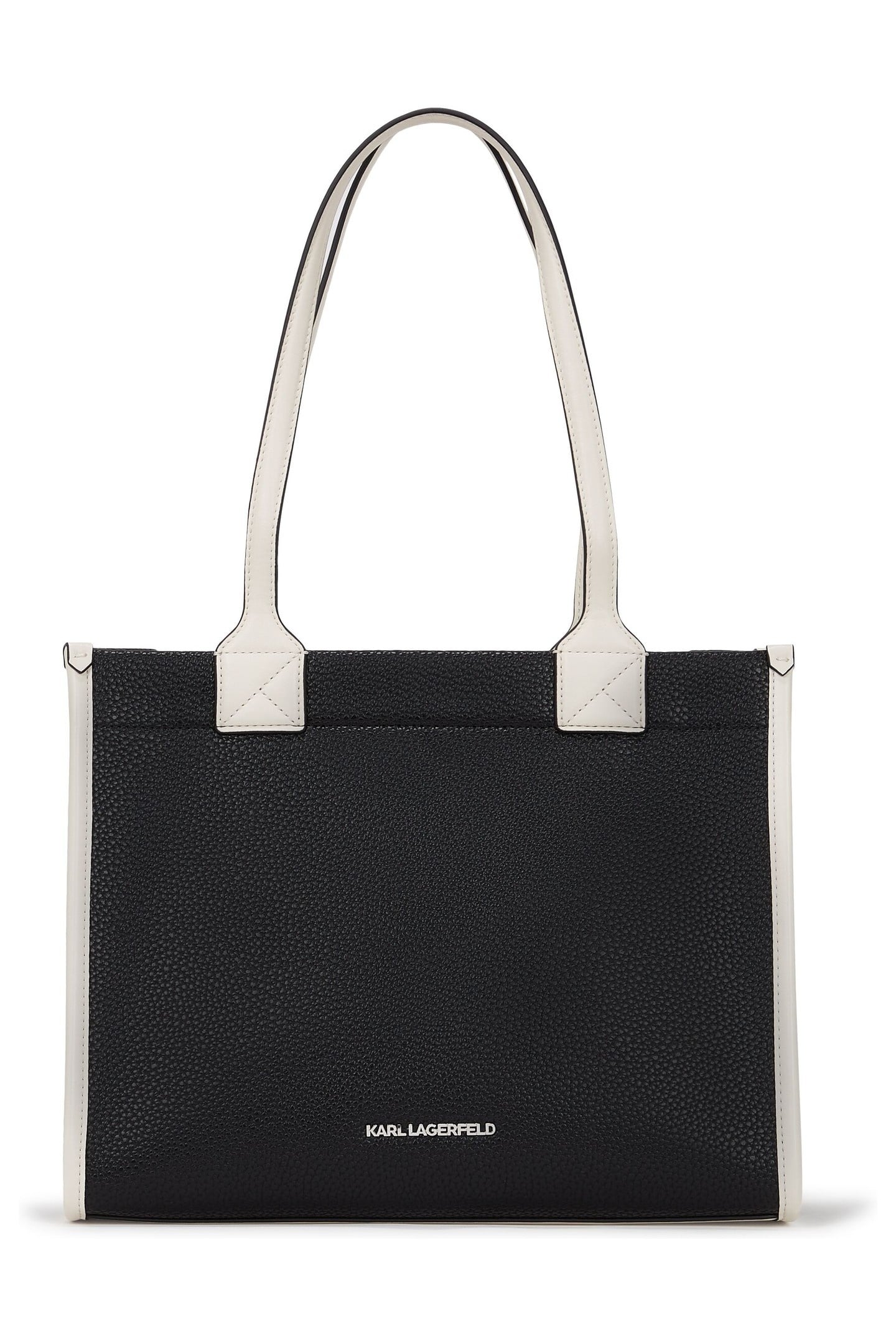 K/SKUARE MEDIUM TOTE GRAINY BLACK/WHITE 3