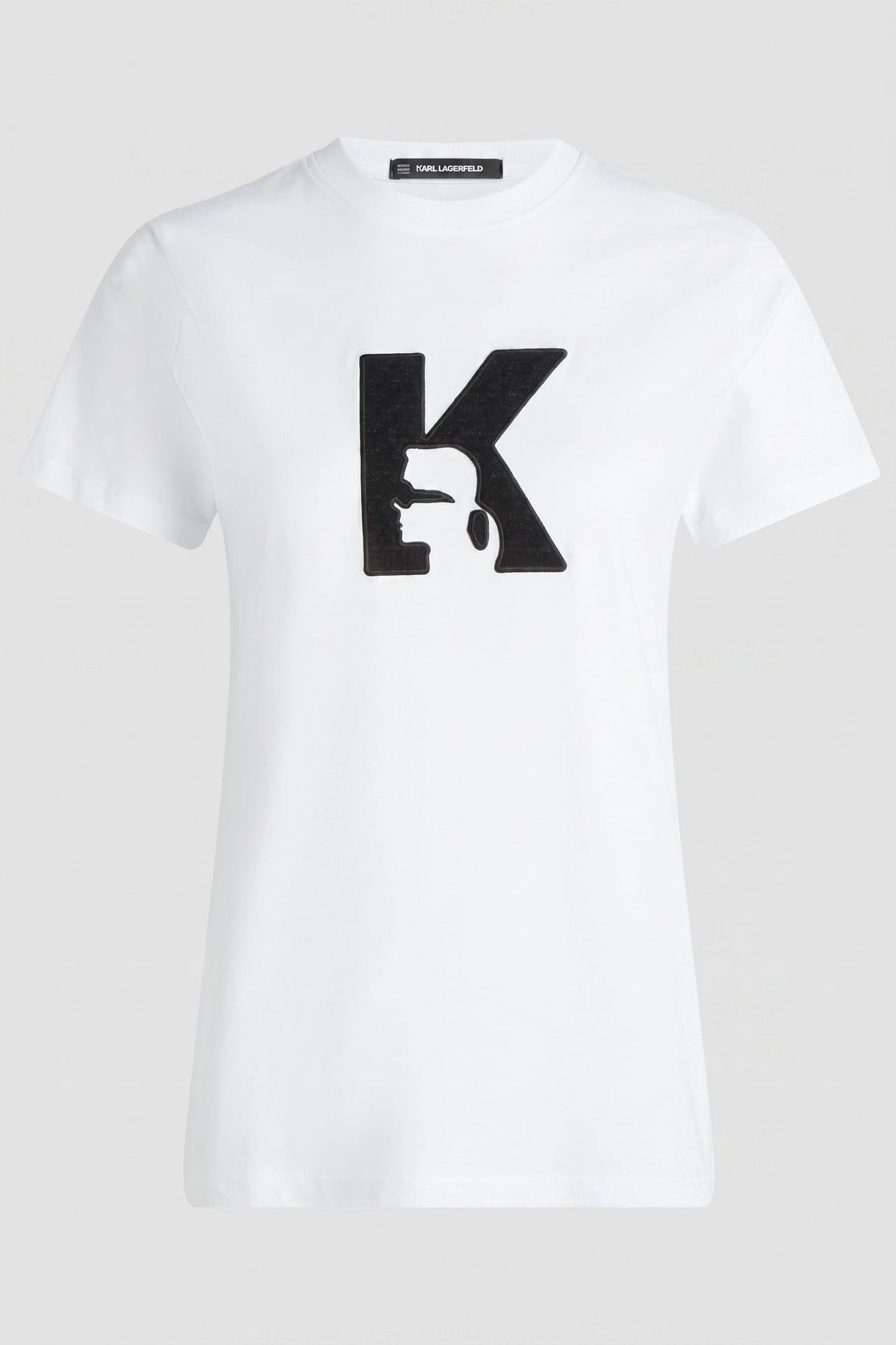 K LOGO BOUCLE T-SHIRT WHITE 3