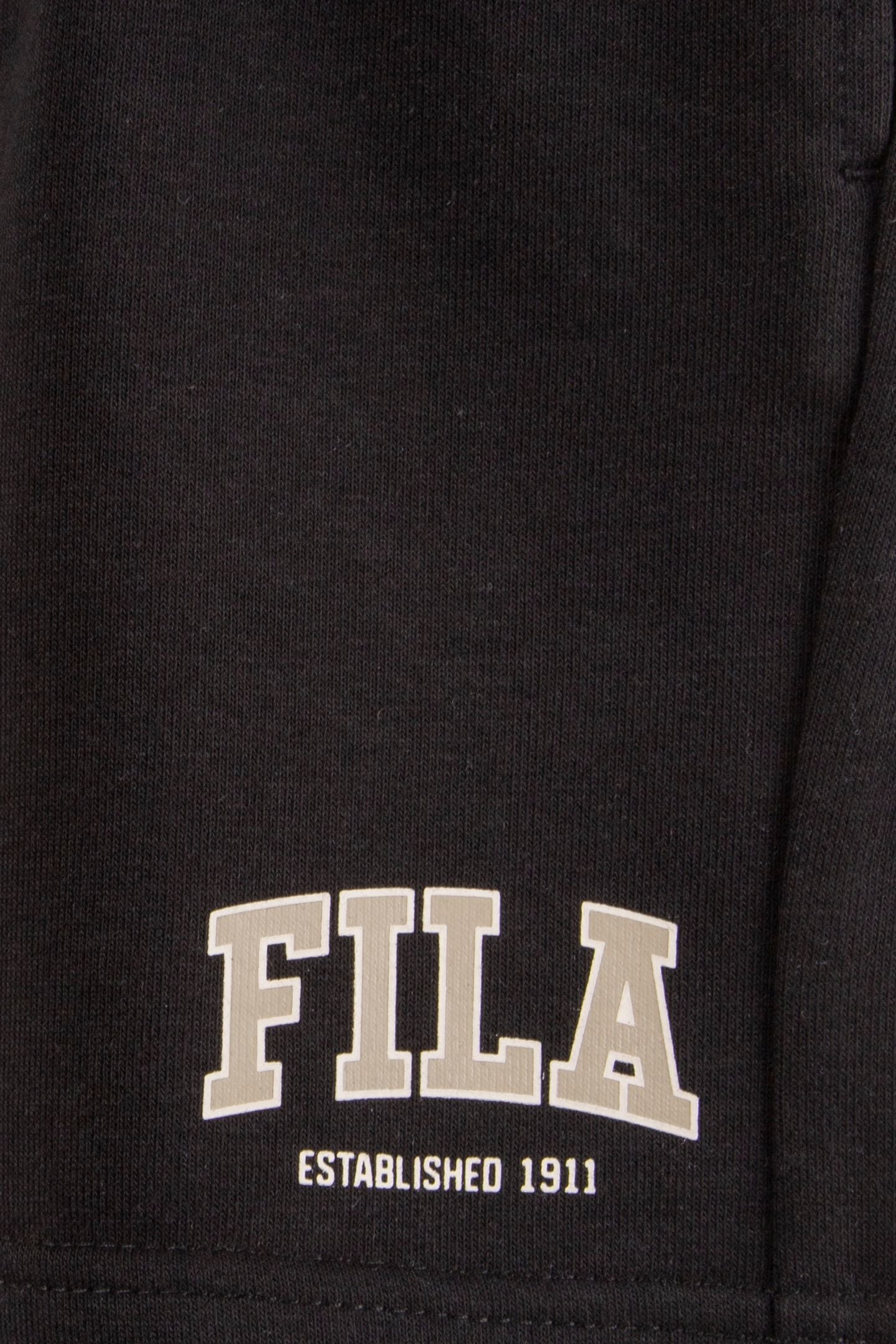 RIFREDI REGULAR GRAPHIC SWEAT SHORTS BLACK 4