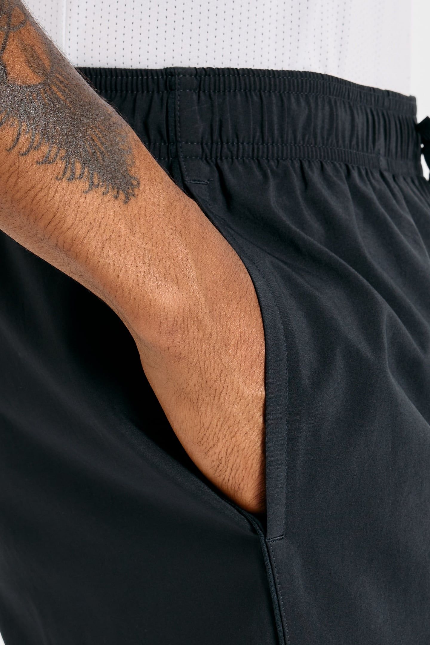 SPORT LINED SHORT 7" BLACK 6