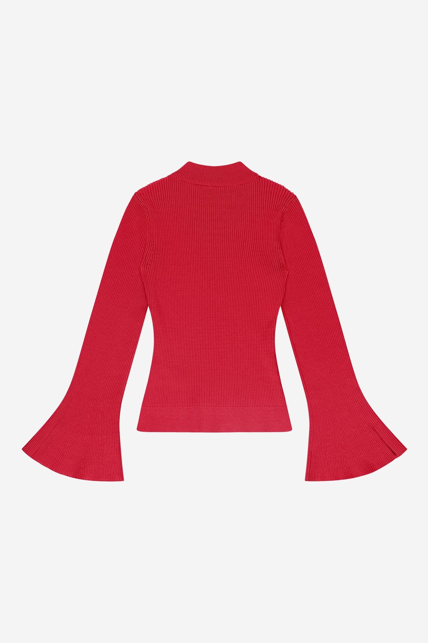 GRACEY PULLOVER RACING RED 2