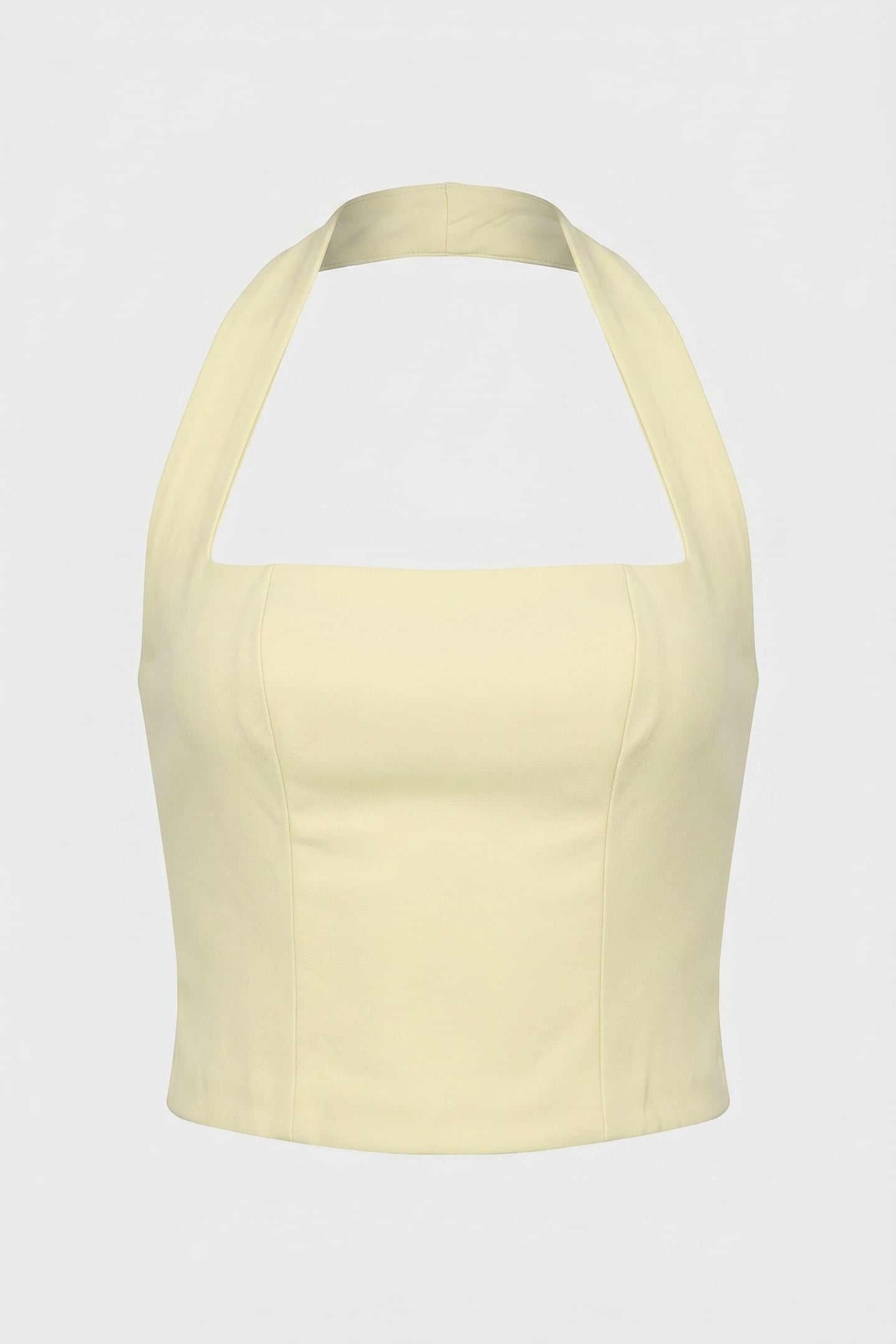 HALTER TOP LIME CREAM 5