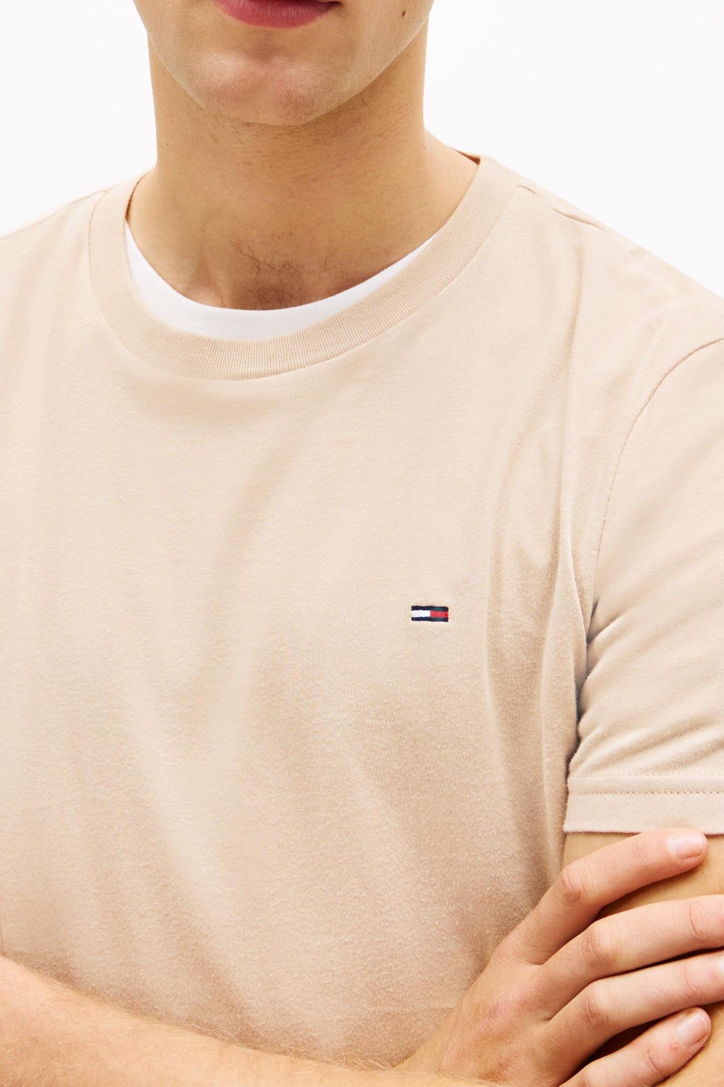 TJM XSLIM 2-PACK JERSEY T-SHIRT ECRU/WHITE CLAY 6