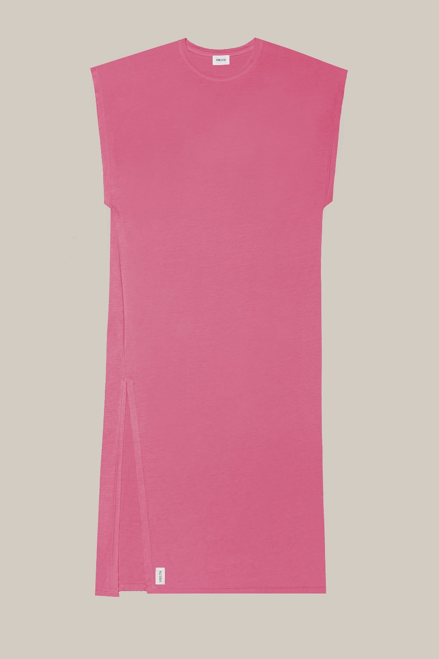 THE SUPER PINK LONG BATWING DRESS 3
