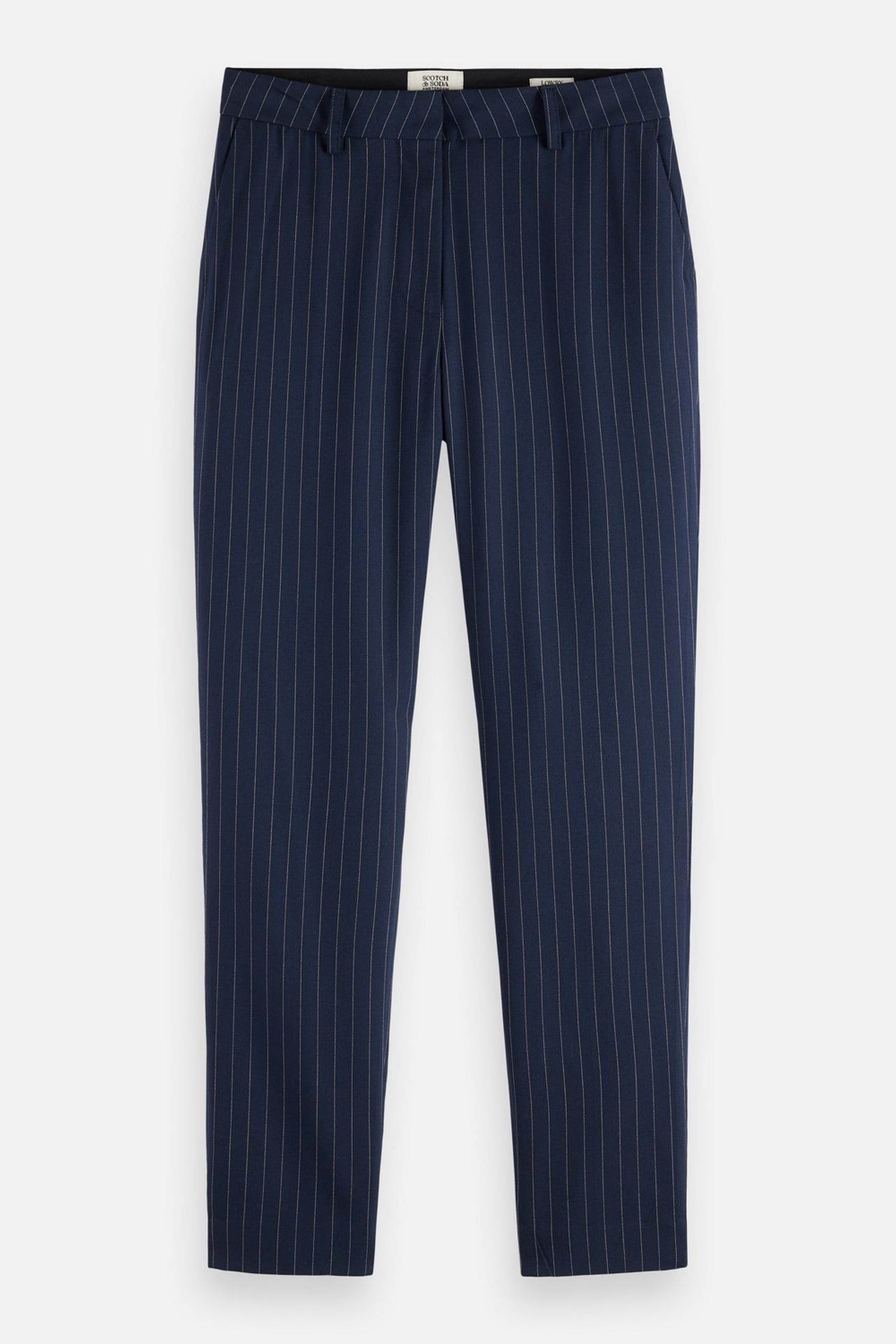 LOWRY PANT NIGHT BLUE PINSTRIPE 3