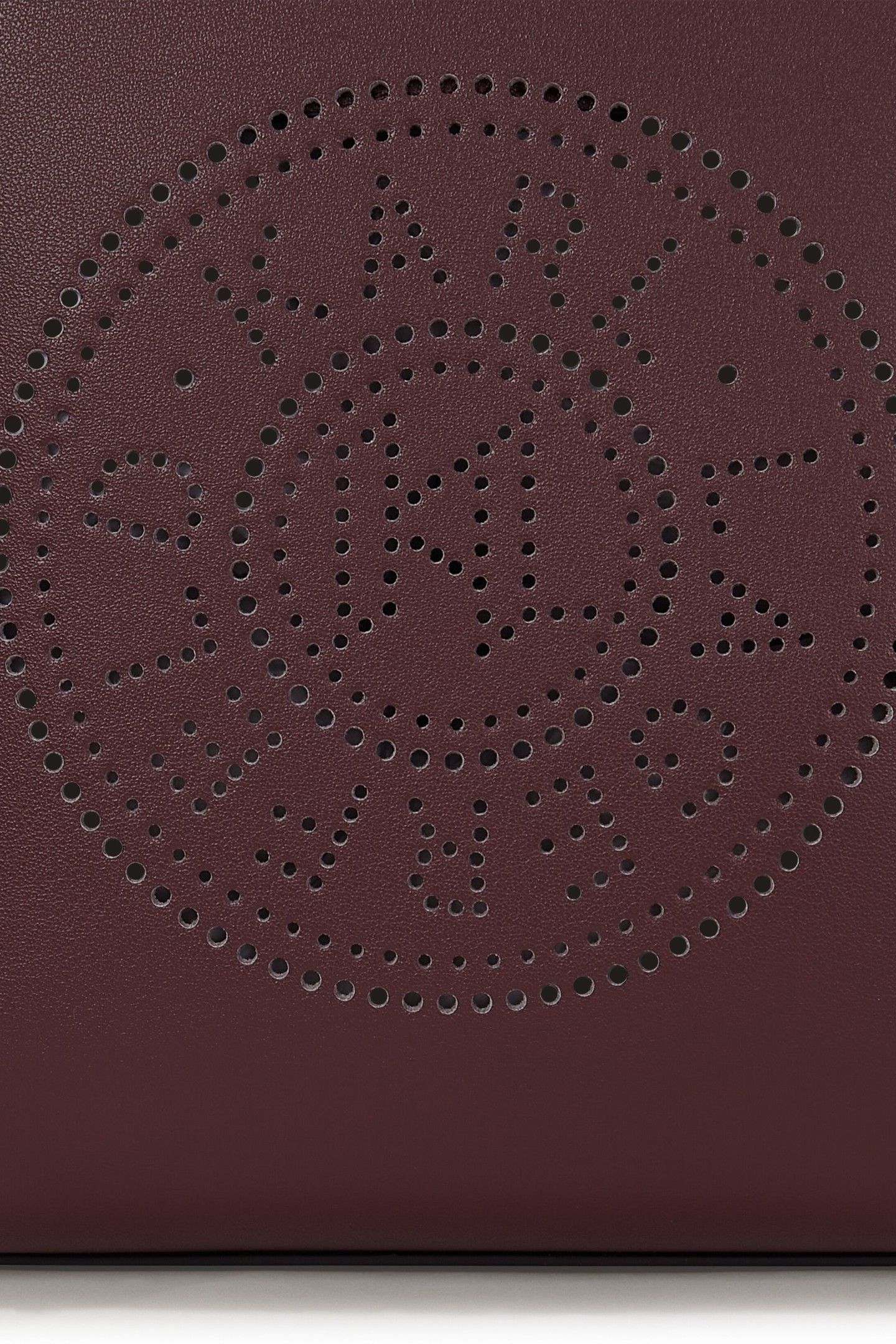 K/CIRCLE SMALL BUCKET PERFORATED WINDSOR BURGUNDY 7