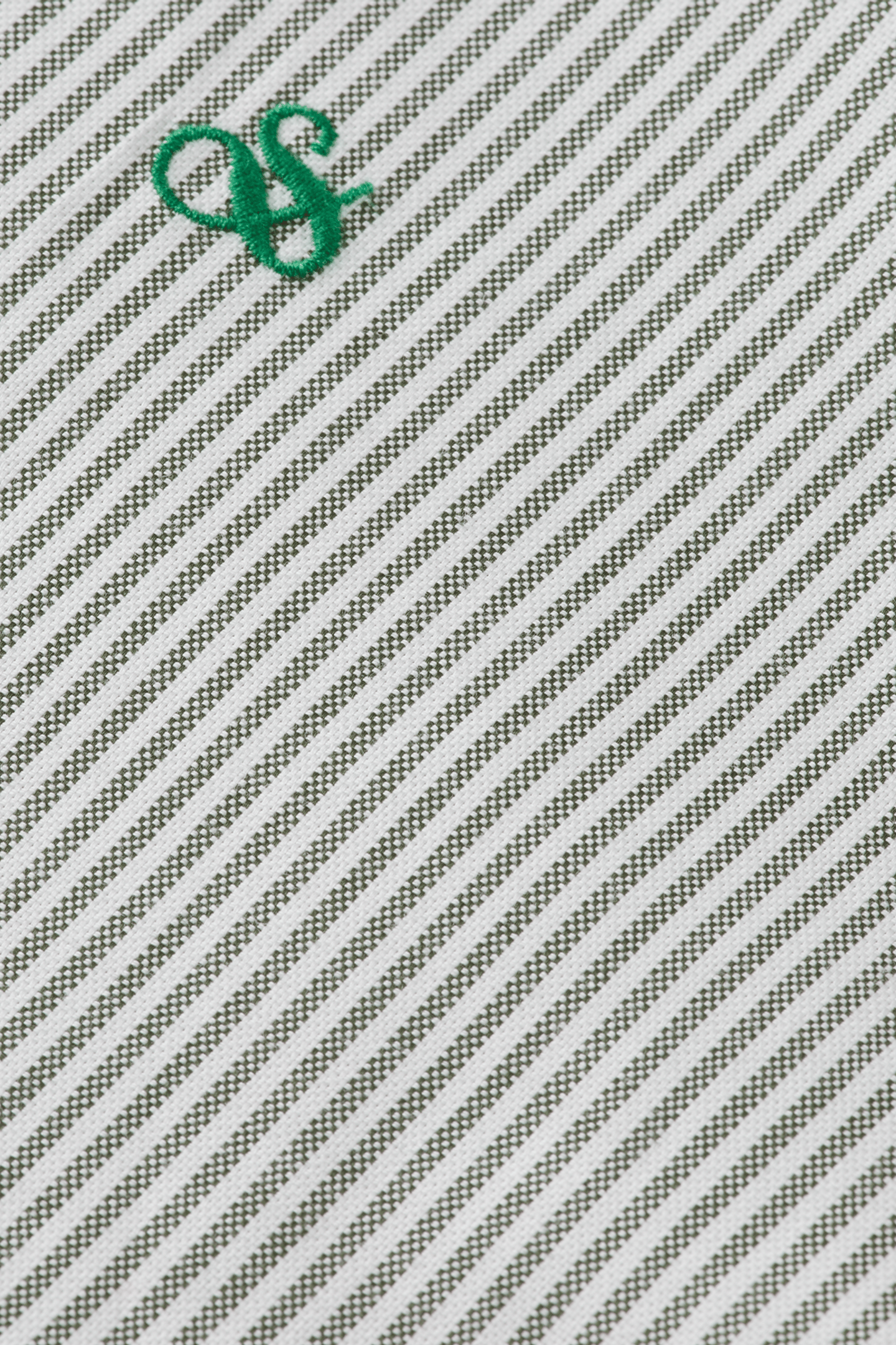 STRIPED REGULAR-FIT OXFORD SHIRT THYME STRIPE 3