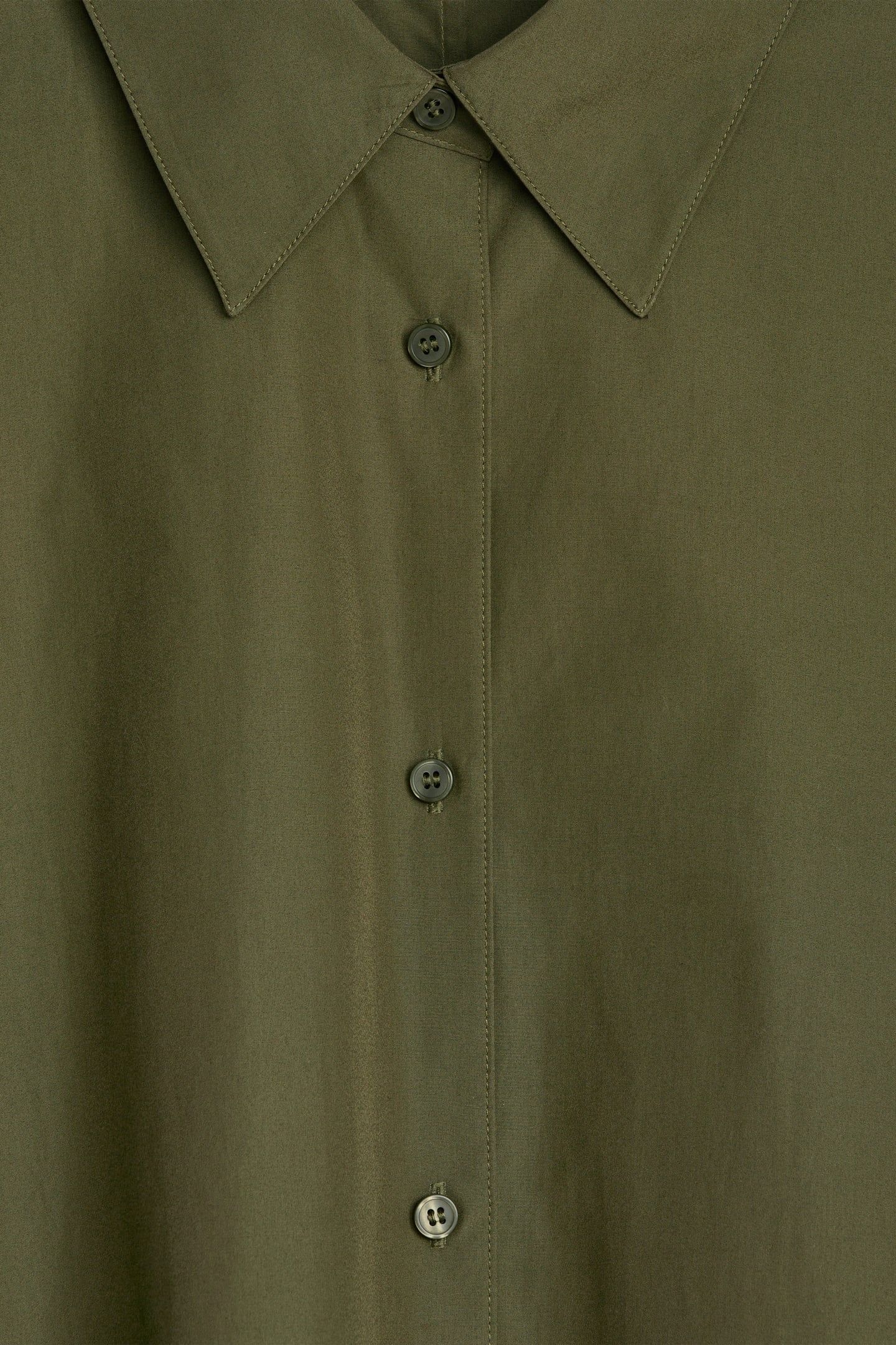 PRESS FALLA MAXI SHIRT DRESS KHAKI 4