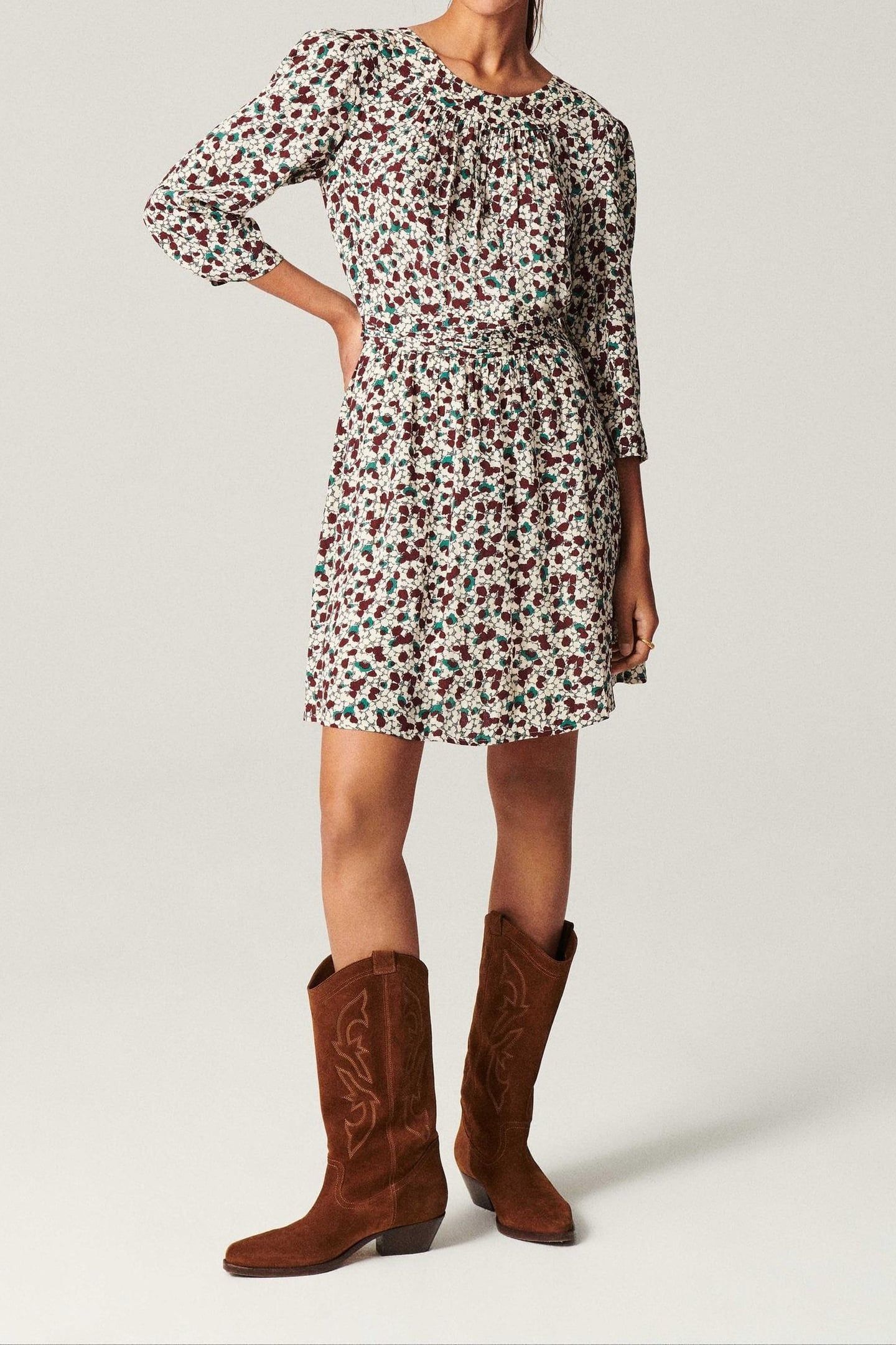 ROBE ELYS ECRU 2