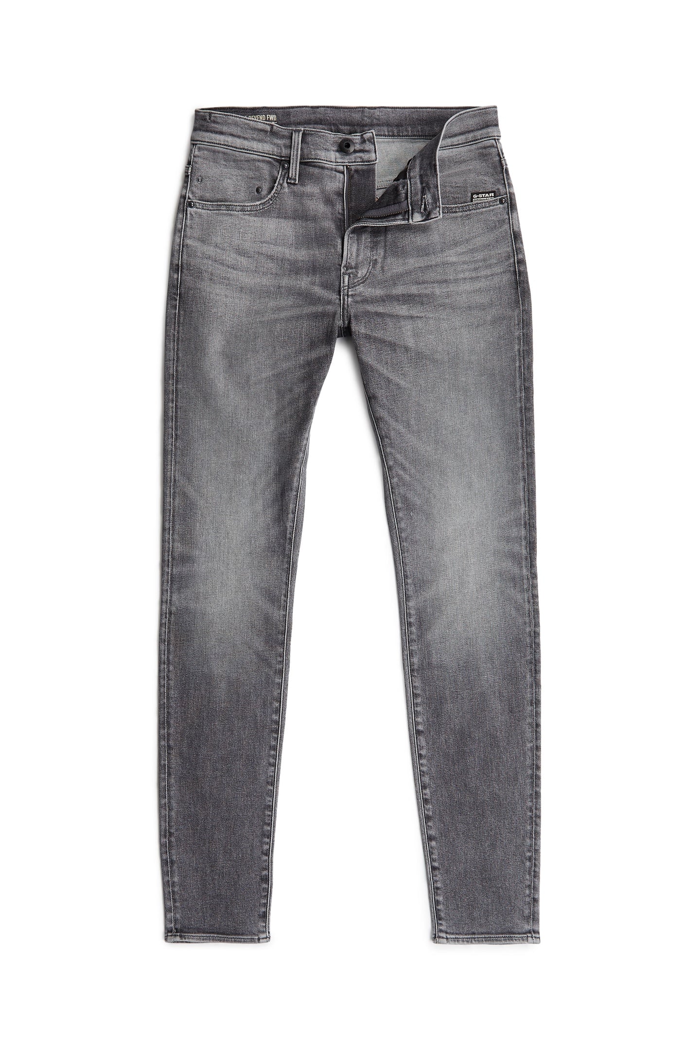 REVEND FWD SKINNY SUN FADED GUNMETAL 4