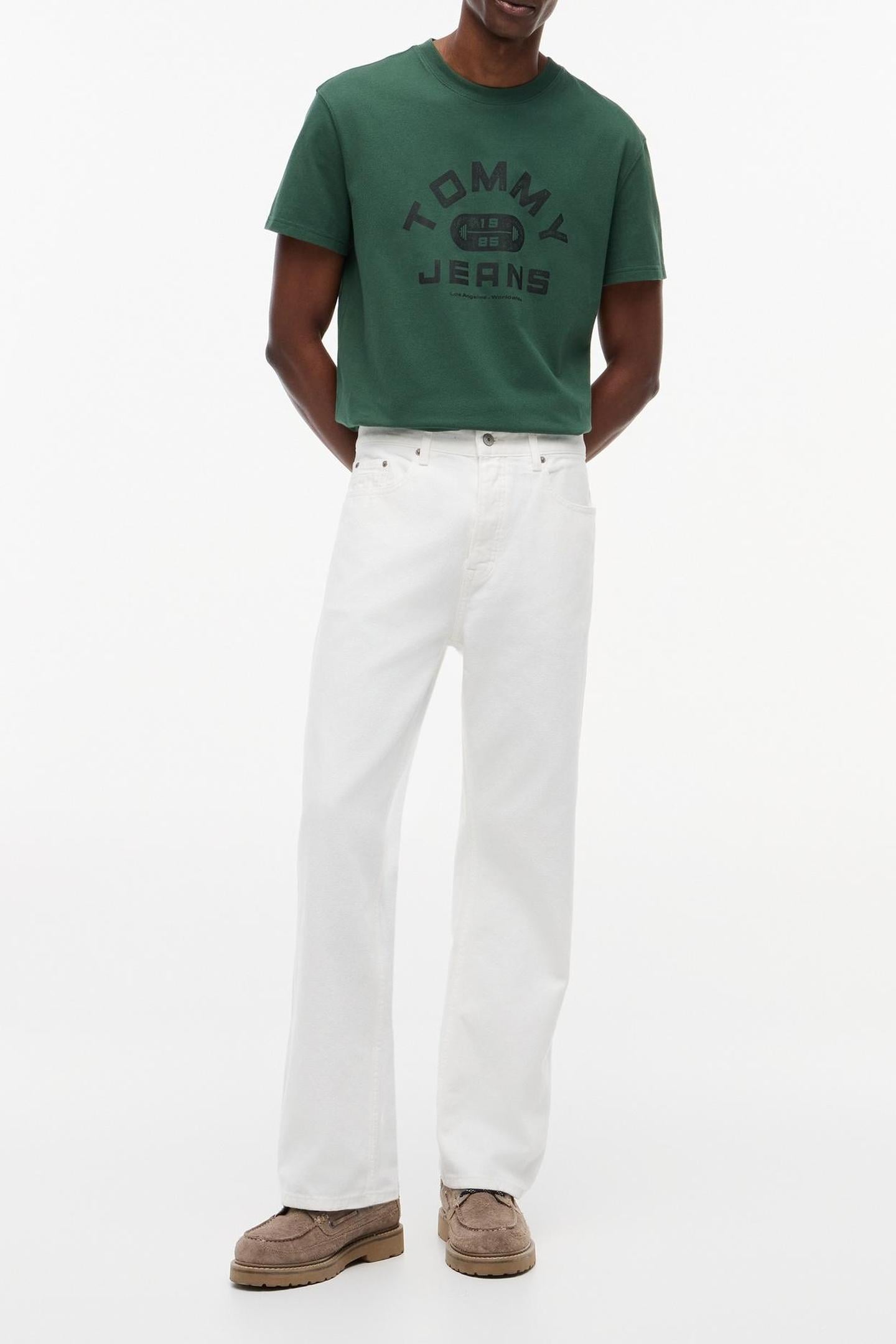 OTIS REGULAR STRAIGHT JEANS DENIM WHITE 2