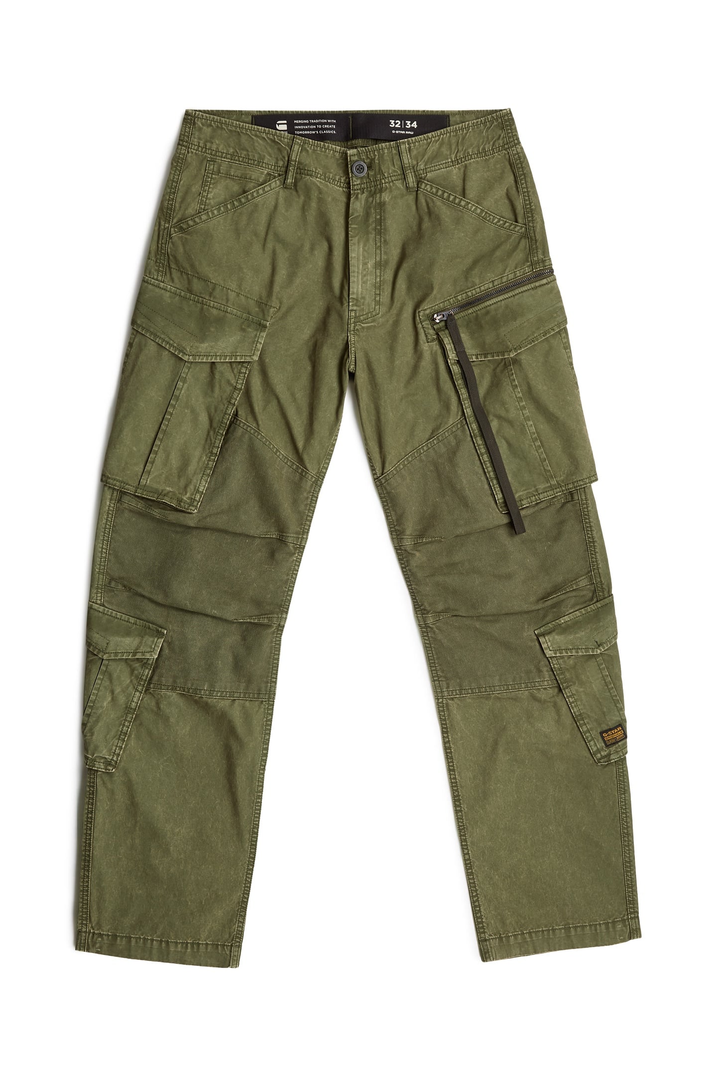 ROVIC ZIP 3D LOOSE OVERDYE SHADOW OLIVE 5