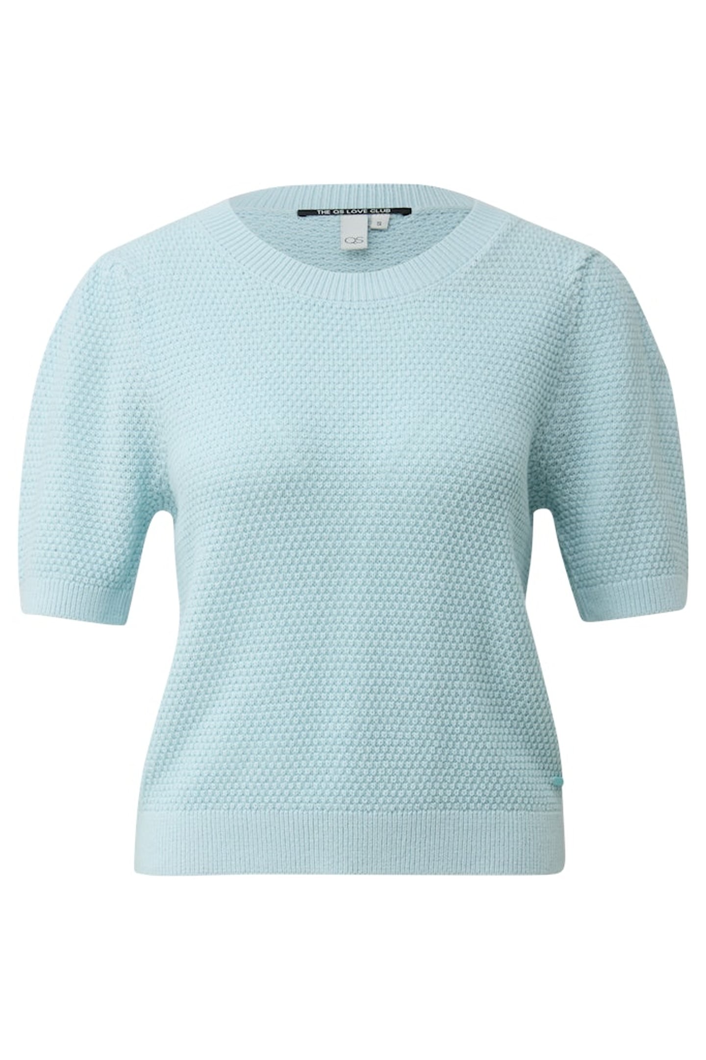S.OLIVER-QS PULLOVER SHORTSLEEVE BLUE 8