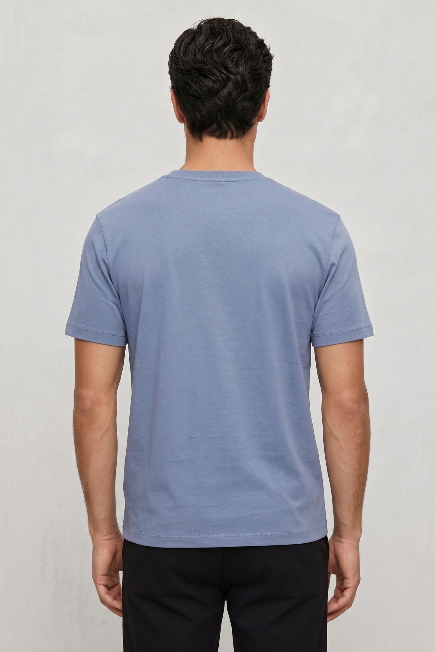 SS SUPIMA TEE DUSTY SAILOR BLUE 2