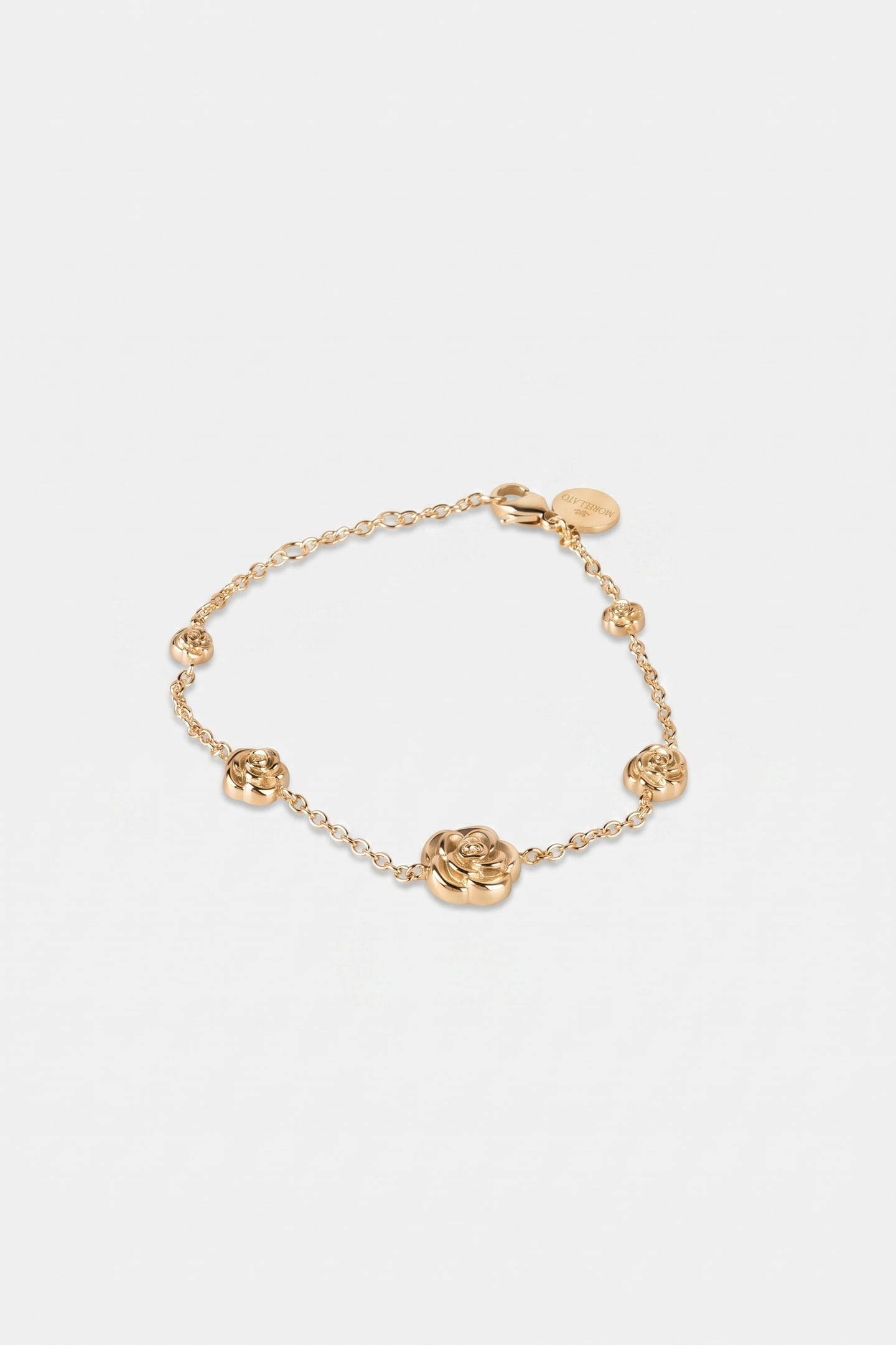 VELVET ROSE ARMBAND GOLD 3