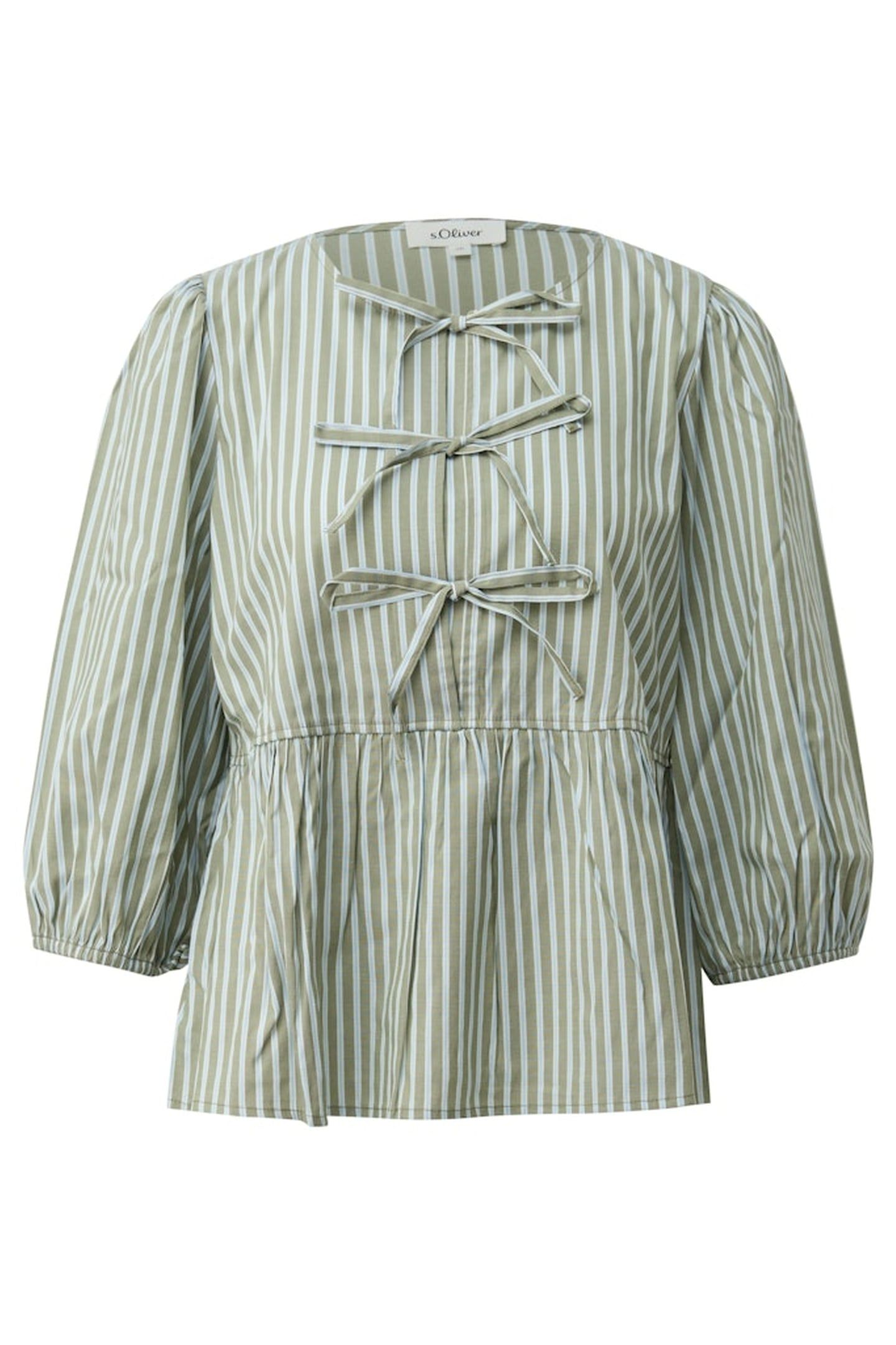 S.OLIVER BLOUSES ARMY GREEN 2