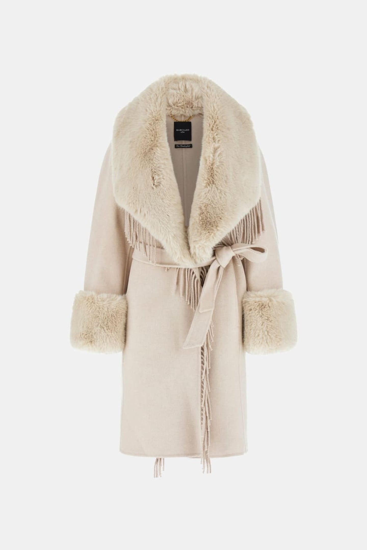 LILIANA COAT LIGHT BEIGE MULTI. 4