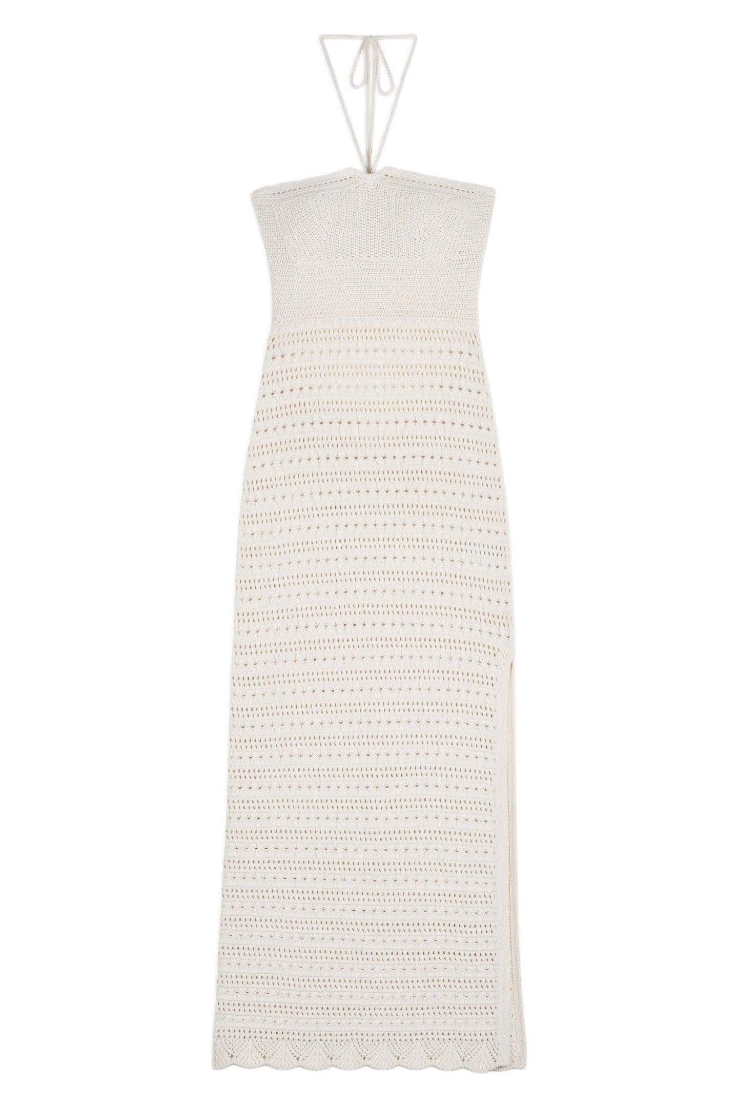 ROBE CALUNE ECRU 4