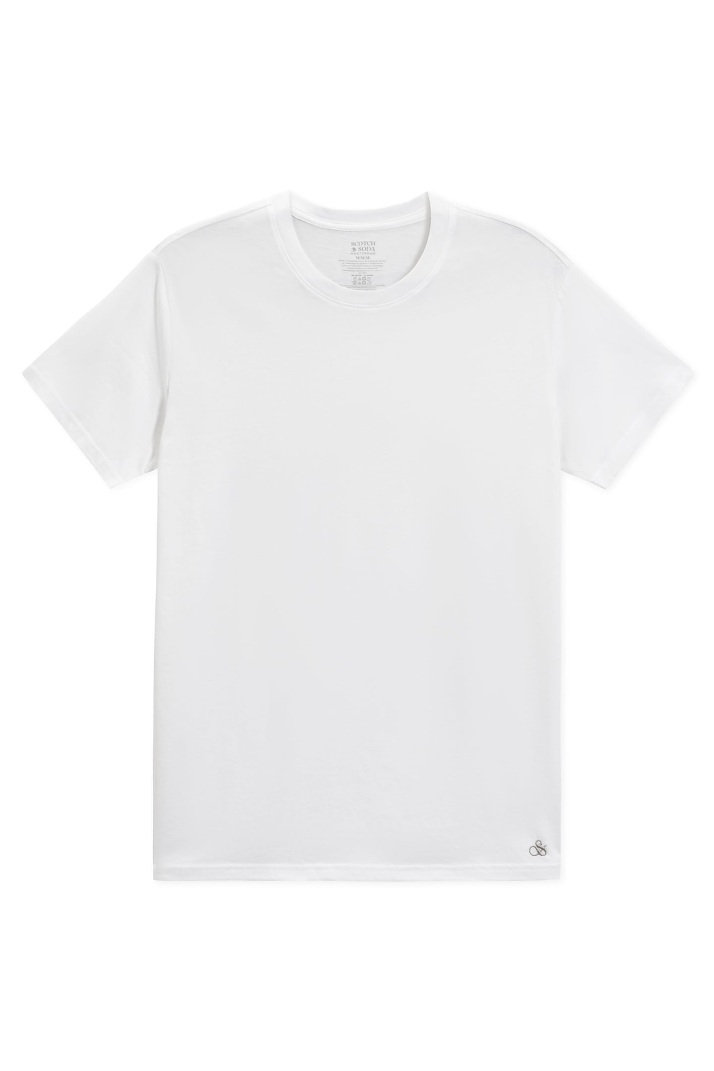 3PK MENS ULTRA SOFT CREW NECK TEE WHITE 2