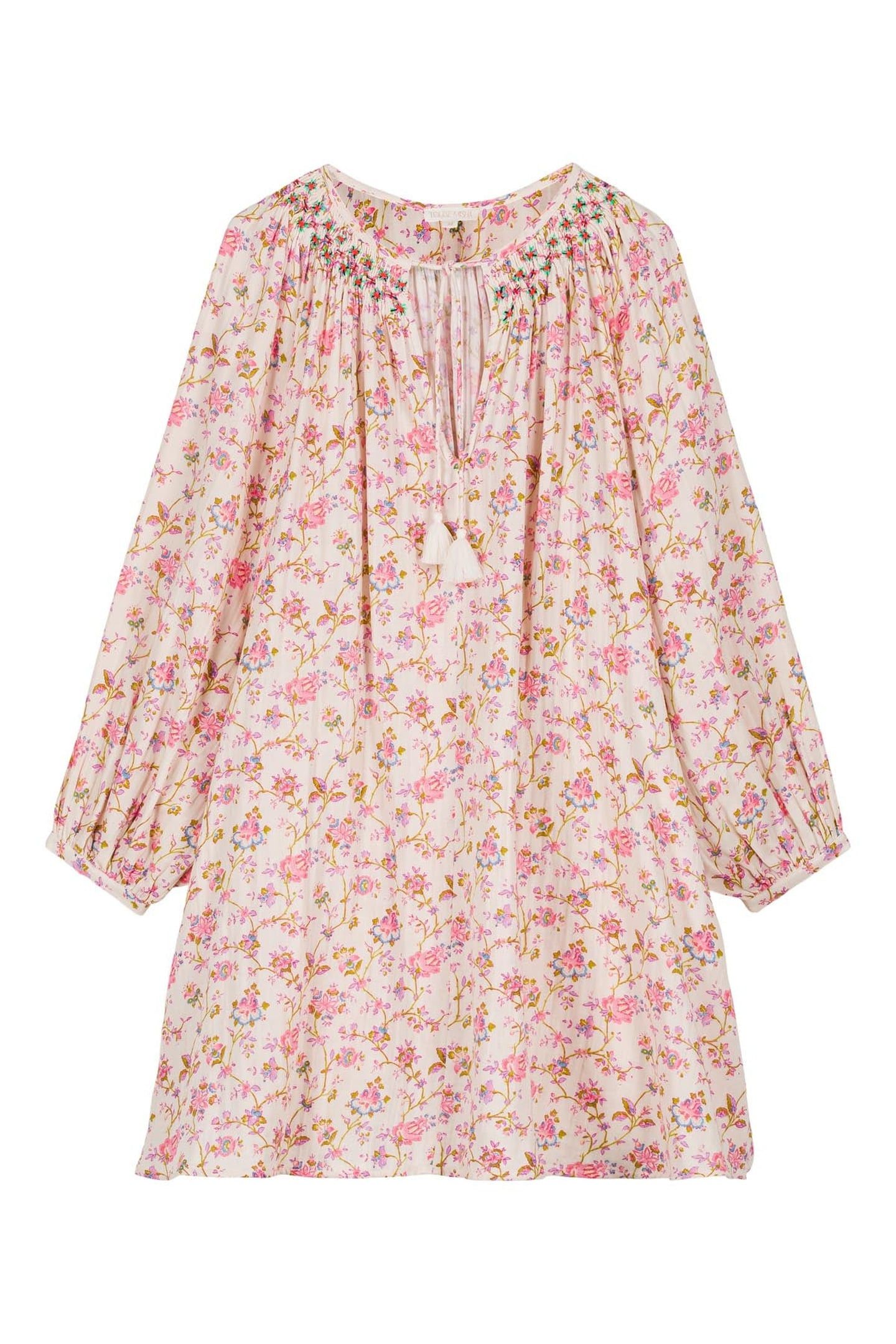 DRESS JANICE CREAM BUCOLIA FIELDS 5