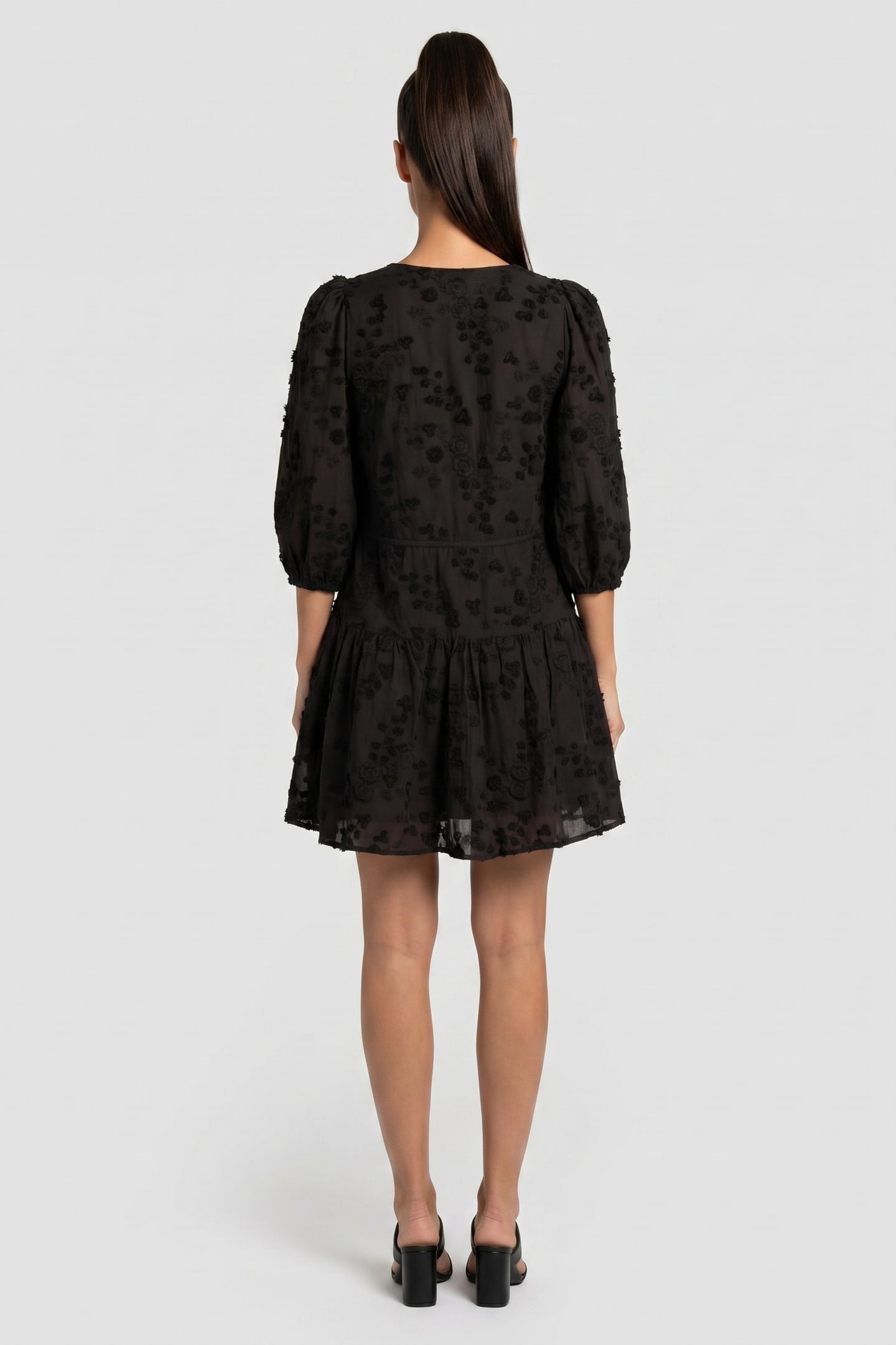 ROMIE DRESS BLACK 2