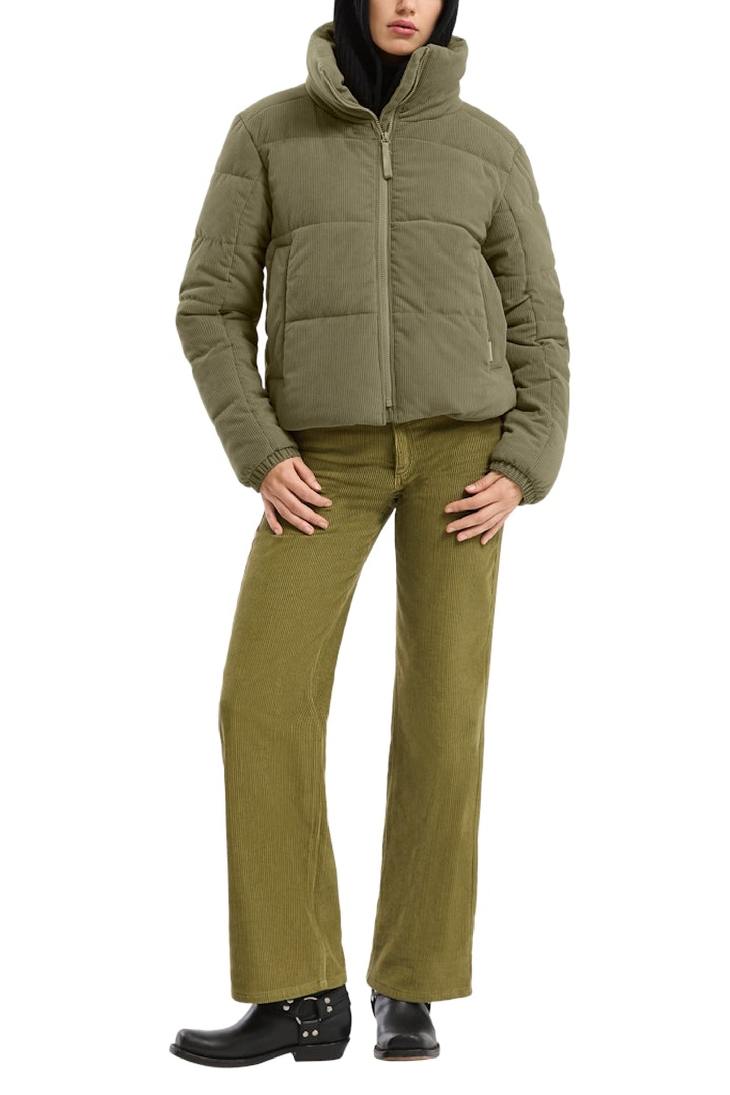 S.OLIVER-QS JACKETS OUTDOOR GREEN 3