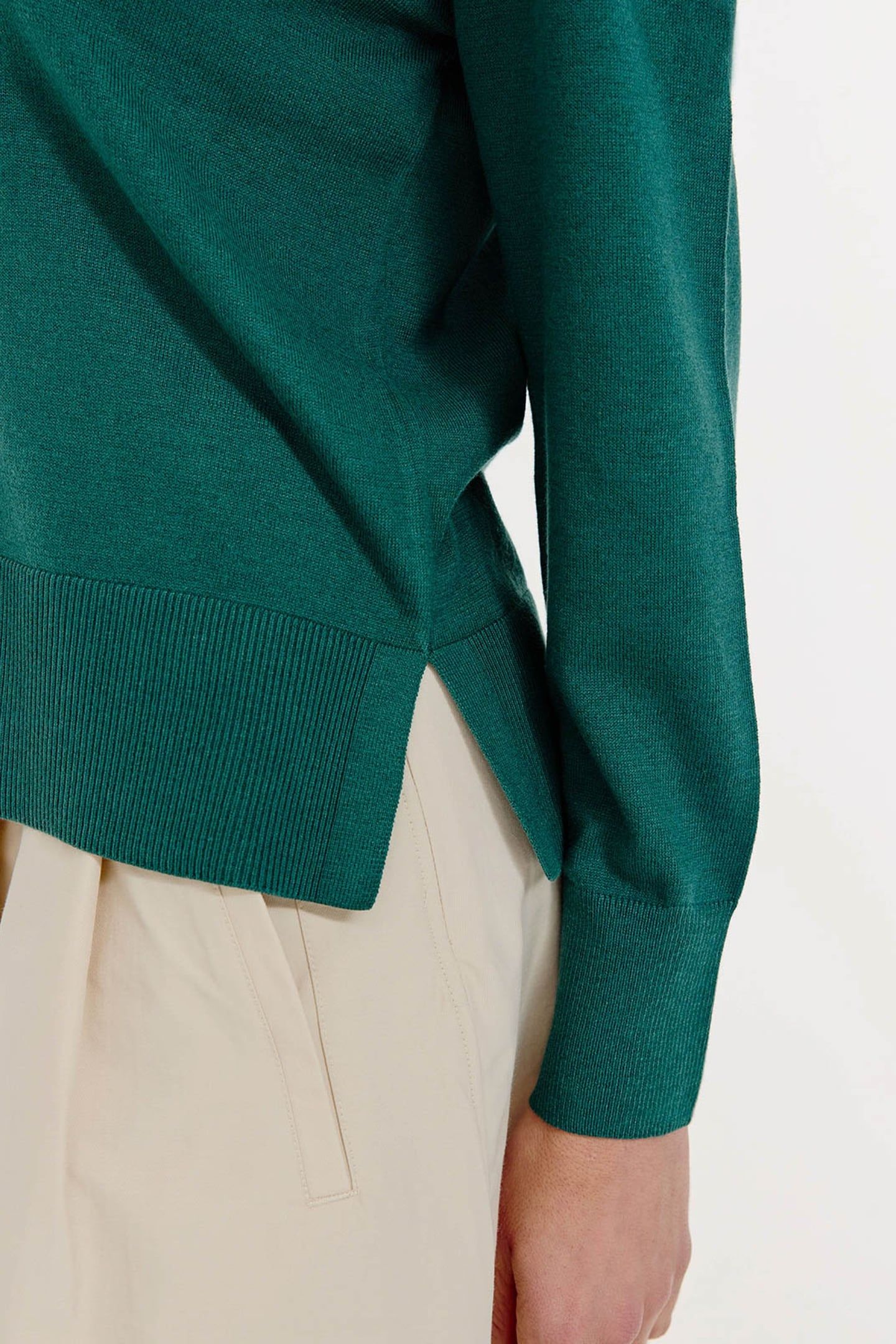 BERCO CARDIGAN DARK GREEN 5