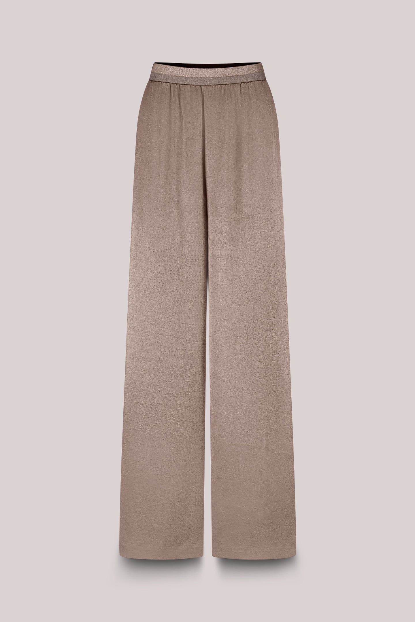 TROUSERS CRINKLE SATIN FUNGHI 3