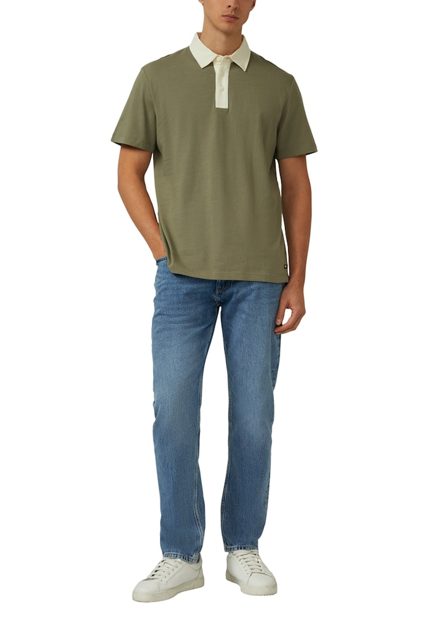 S.OLIVER POLOSHIRTS ARMY GREEN 4