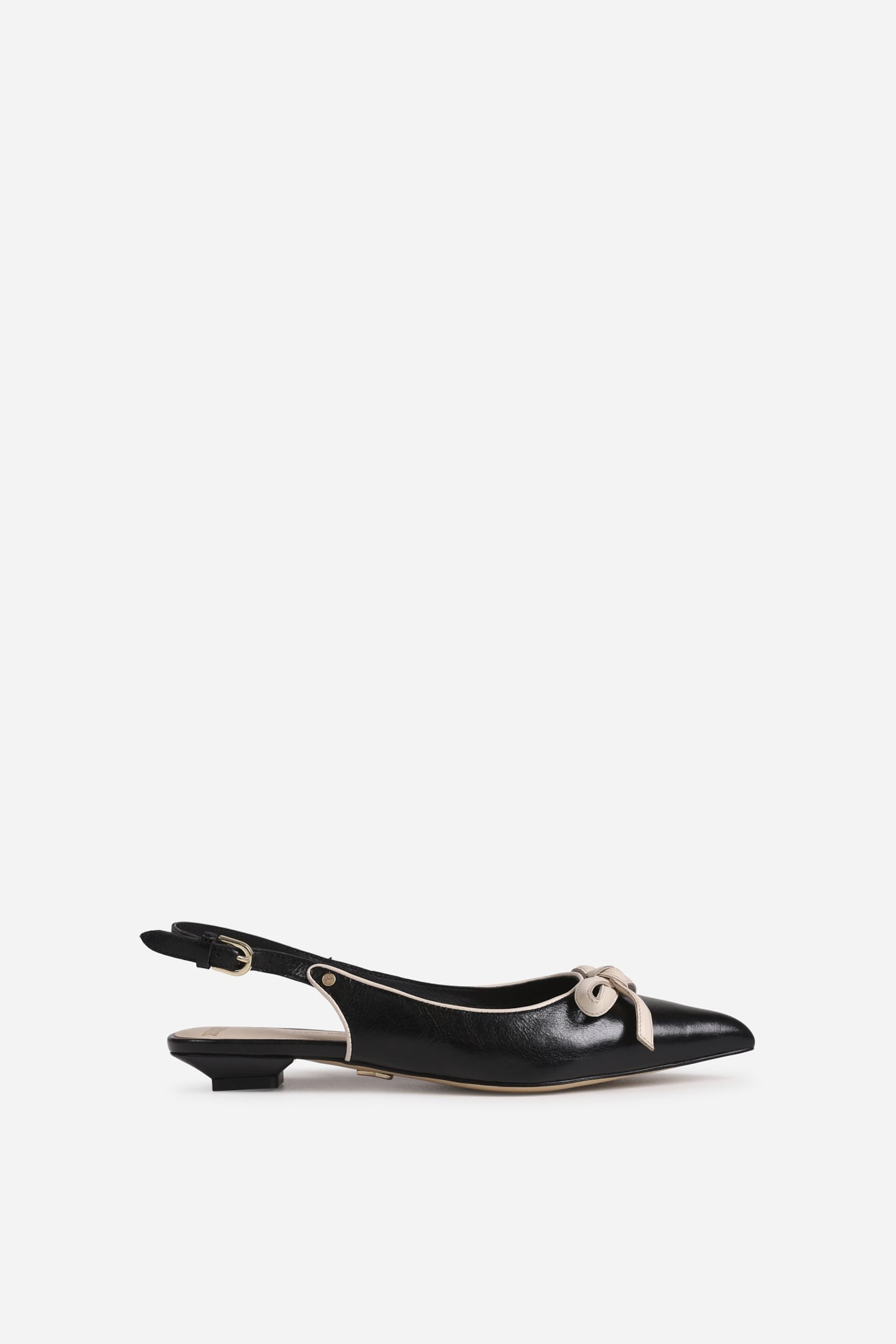 NEW-FABIA DRESS SHOE BLACK/OFF WHITE 1