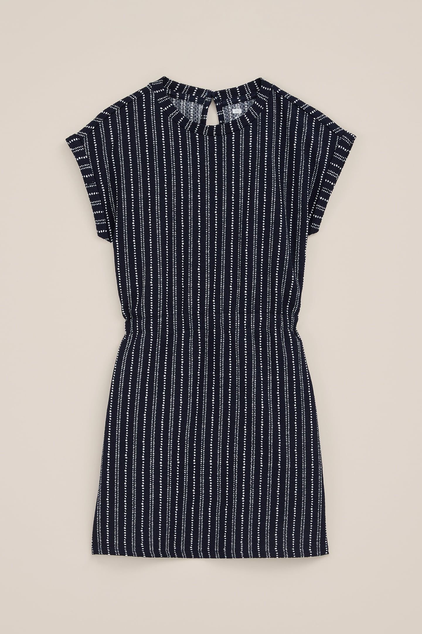 DRESS MID LENGTH NAVY BLUE 3