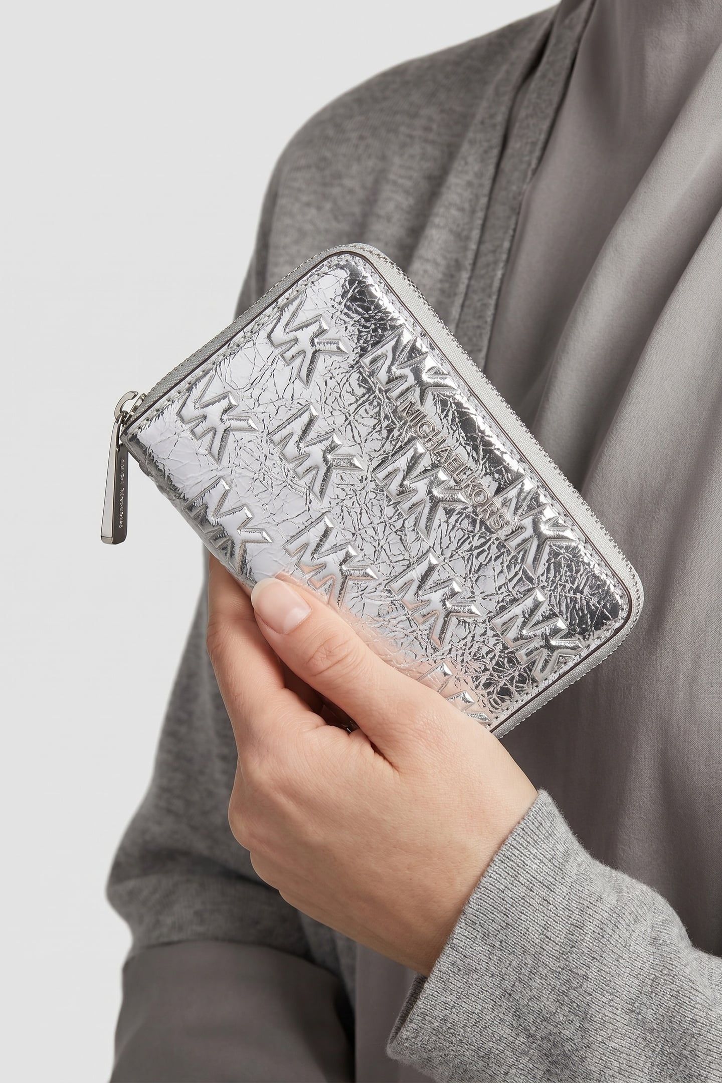 SMALL CARD CASE SILVER 3