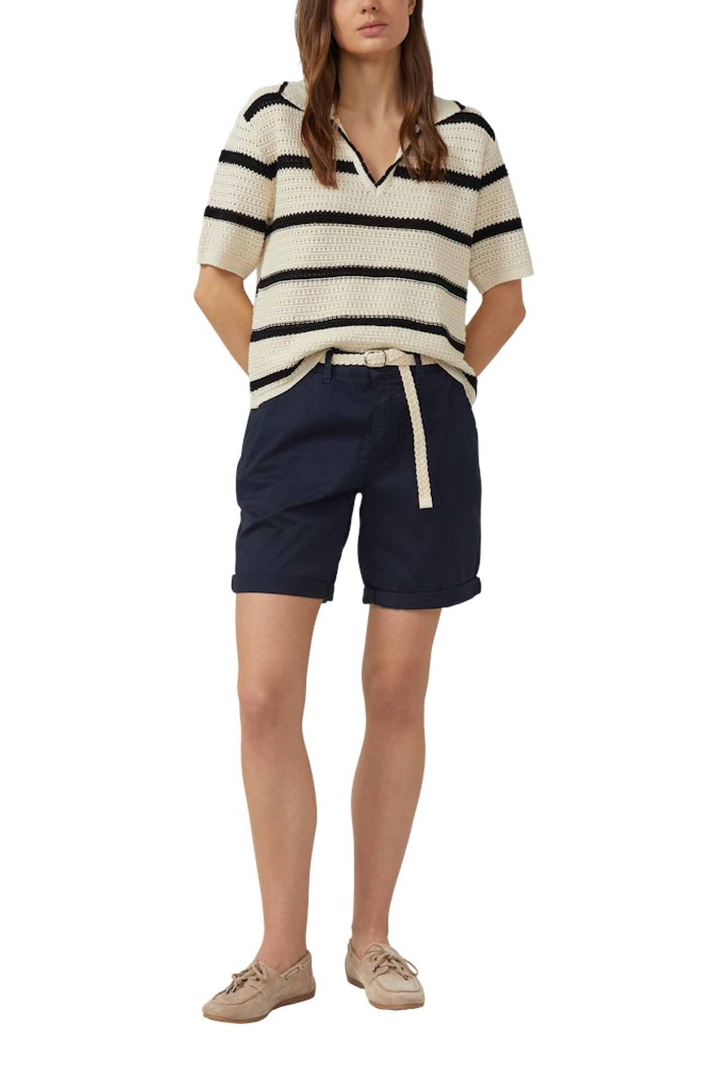 S.OLIVER SHORTS MARINE 2