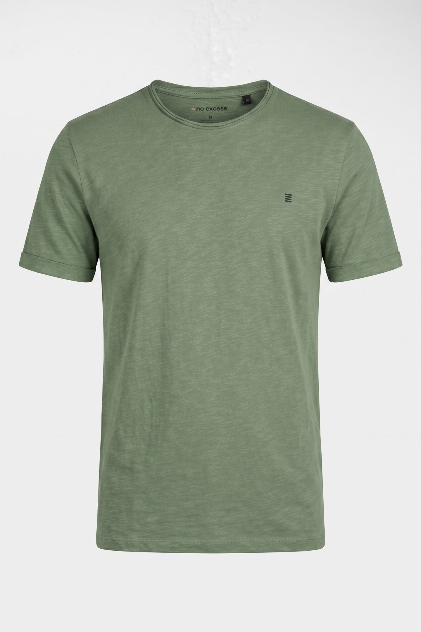 T-SHIRT CREWNECK SLUB GREEN 3