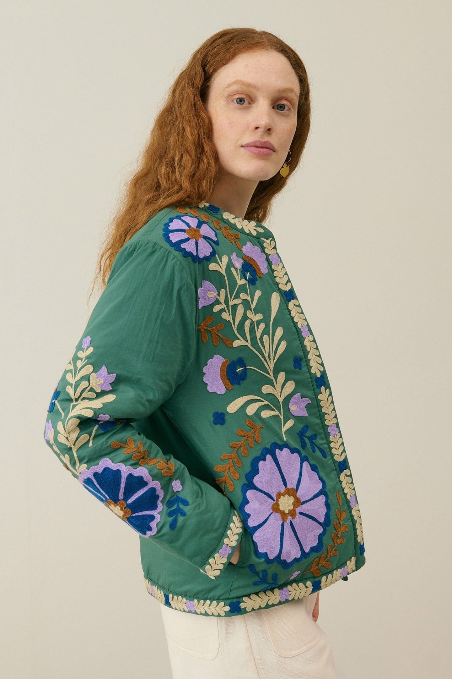 JACKET NELIE TUSCAN GREEN 4