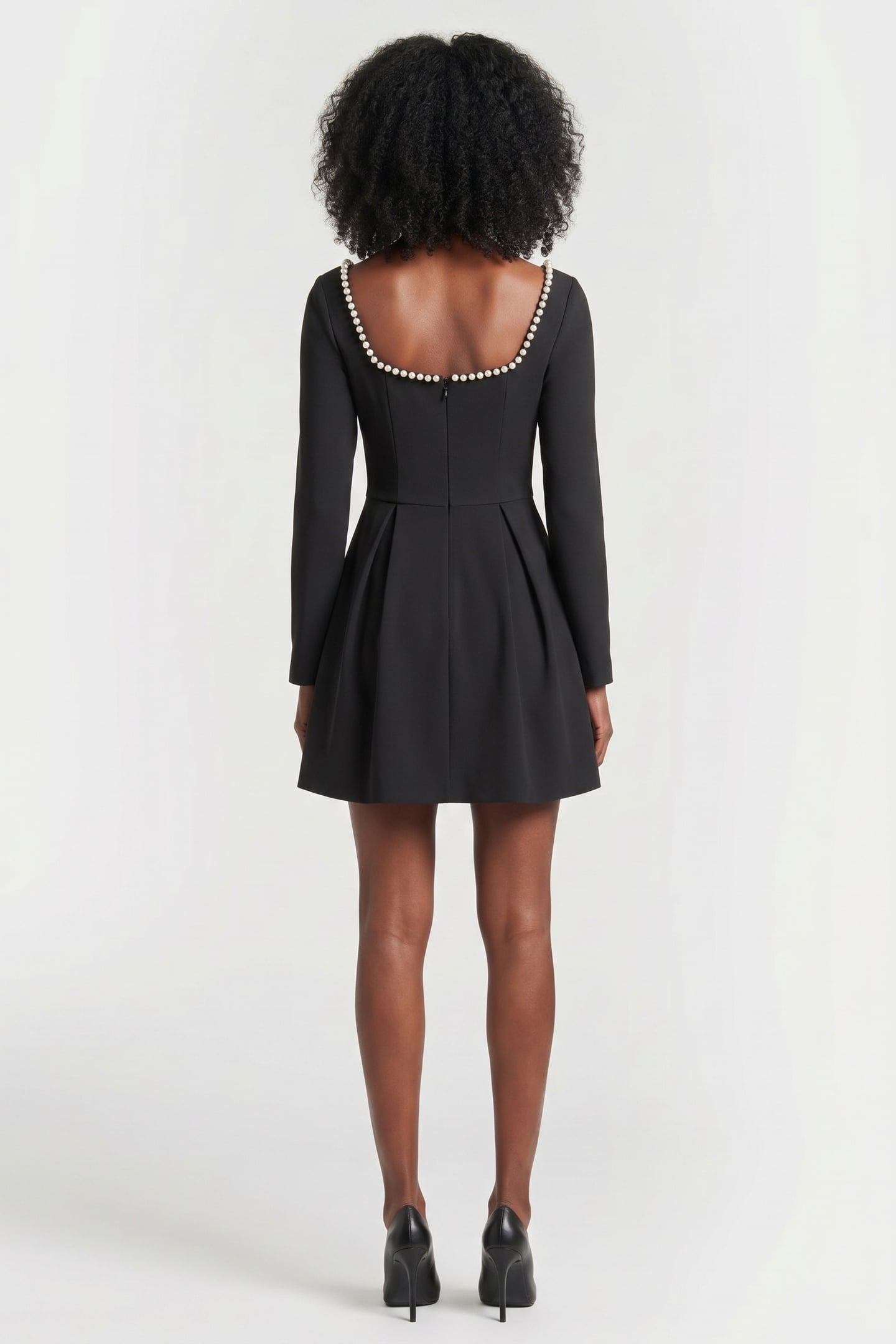 PEARL DRESS BLACK 2