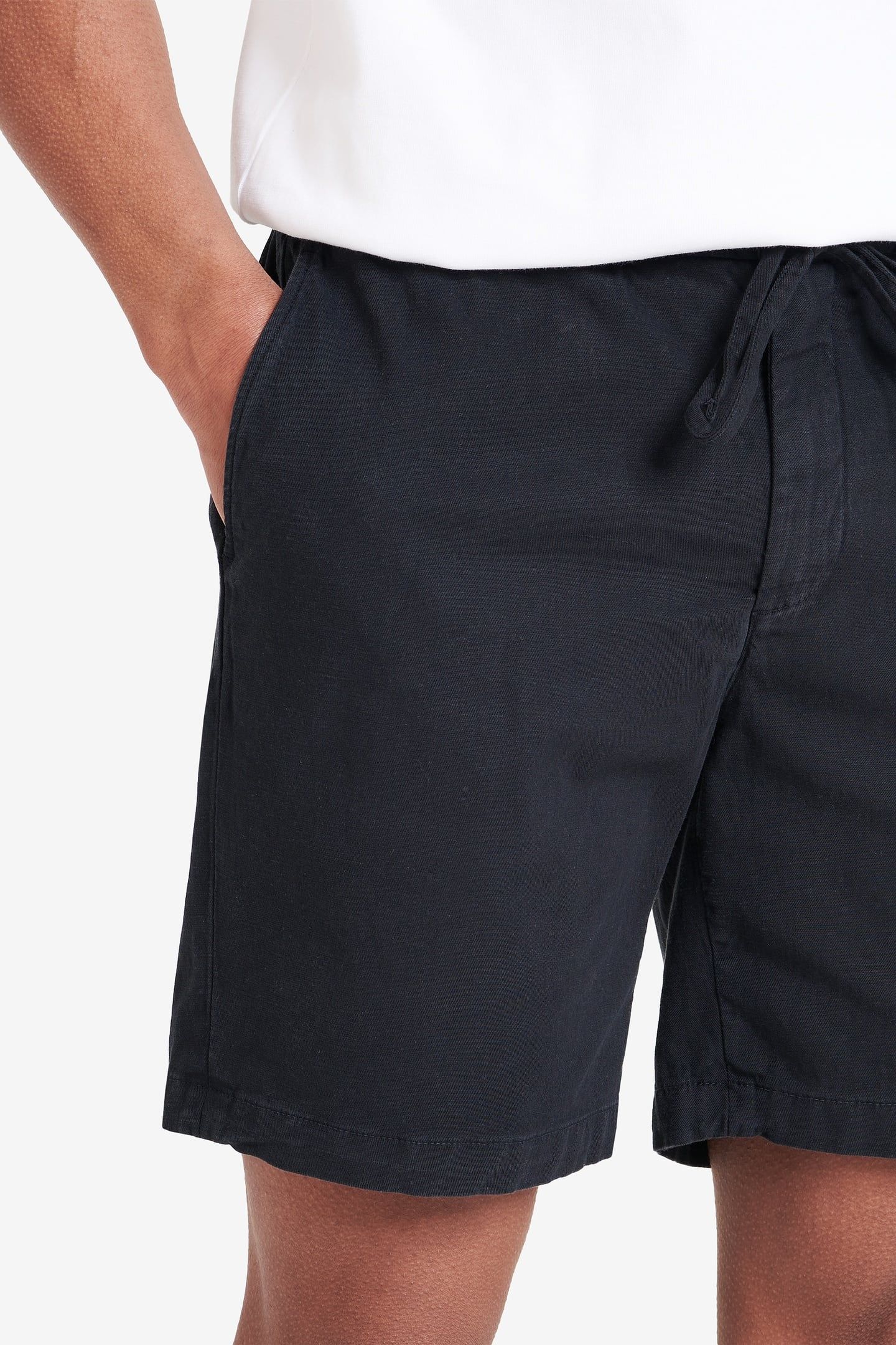 OAKLAND COTTON-LINEN STRETCH NAVY 3