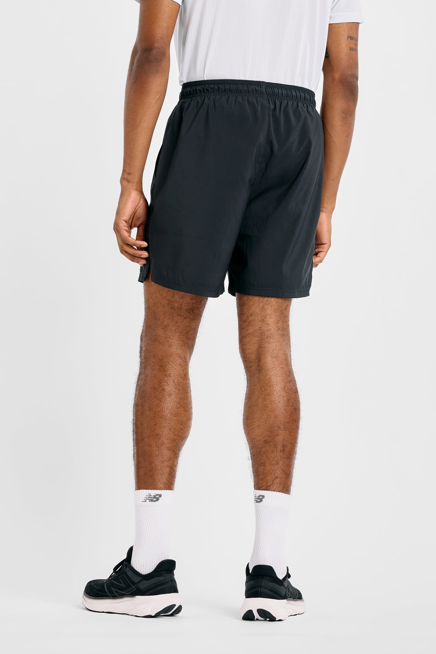 SPORT LINED SHORT 7" BLACK 2