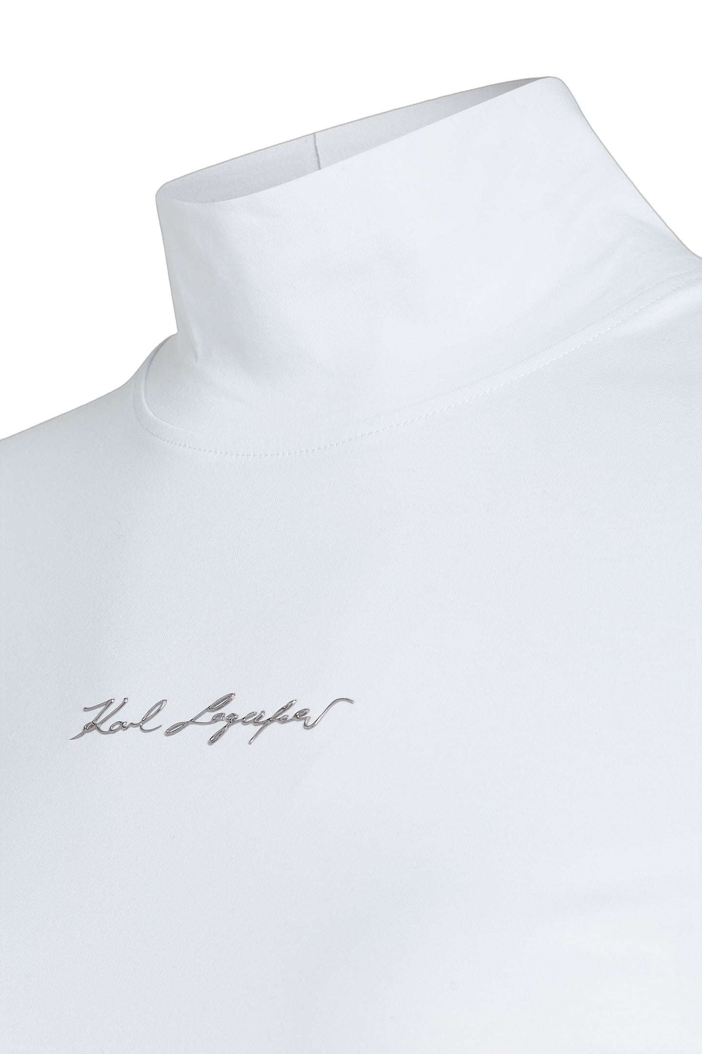 MOCK NECK SIGNATURE LS TOP WHITE 3