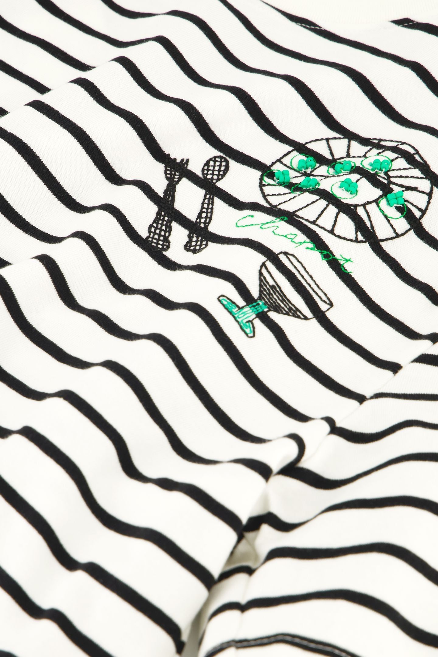 BENJA T-SHIRT COSY WHITE/BLACK 5