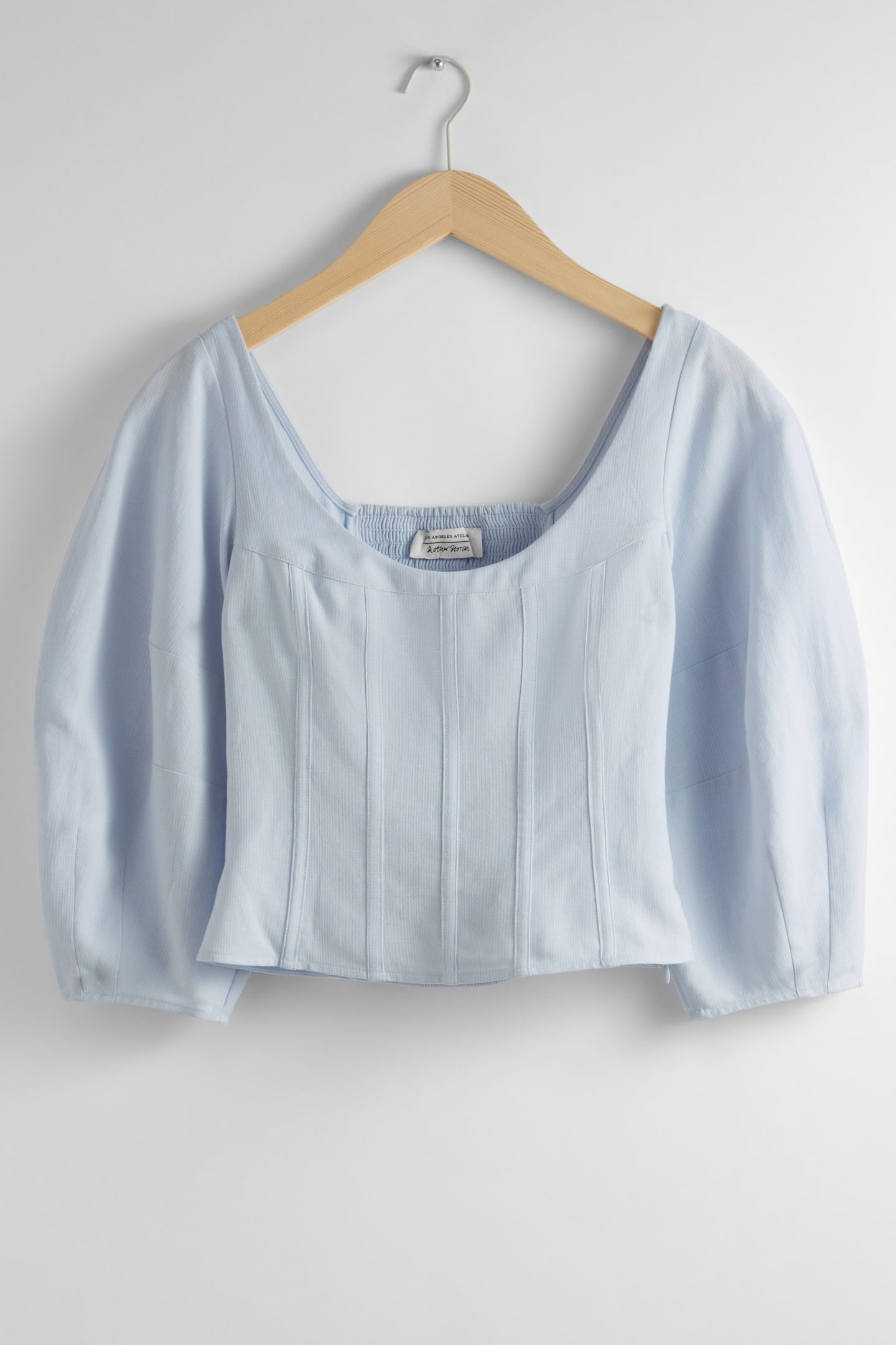 CLARE BLOUSE BLUE 4
