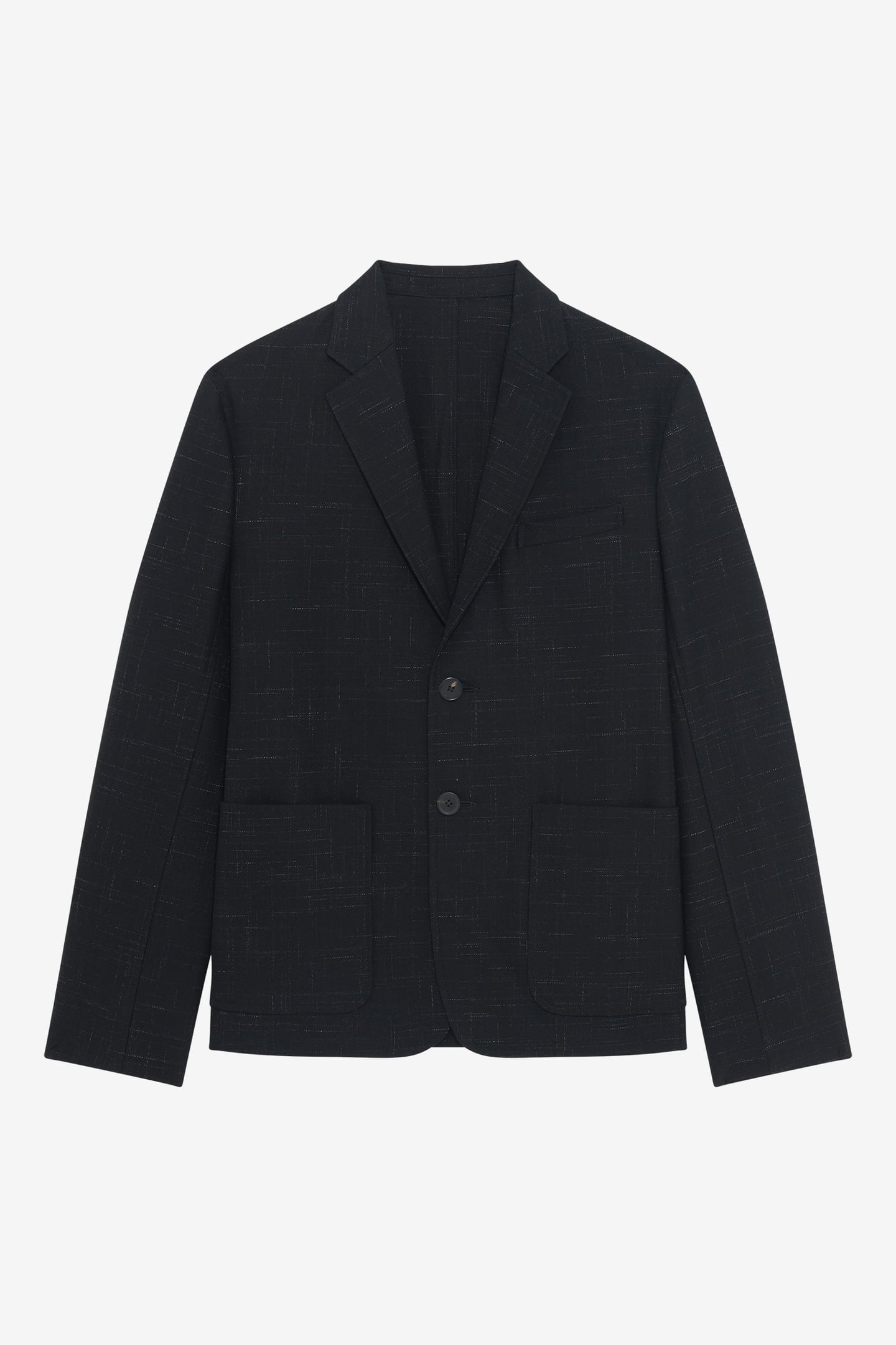 FINCHER JACKET BLACK/ECRU 4