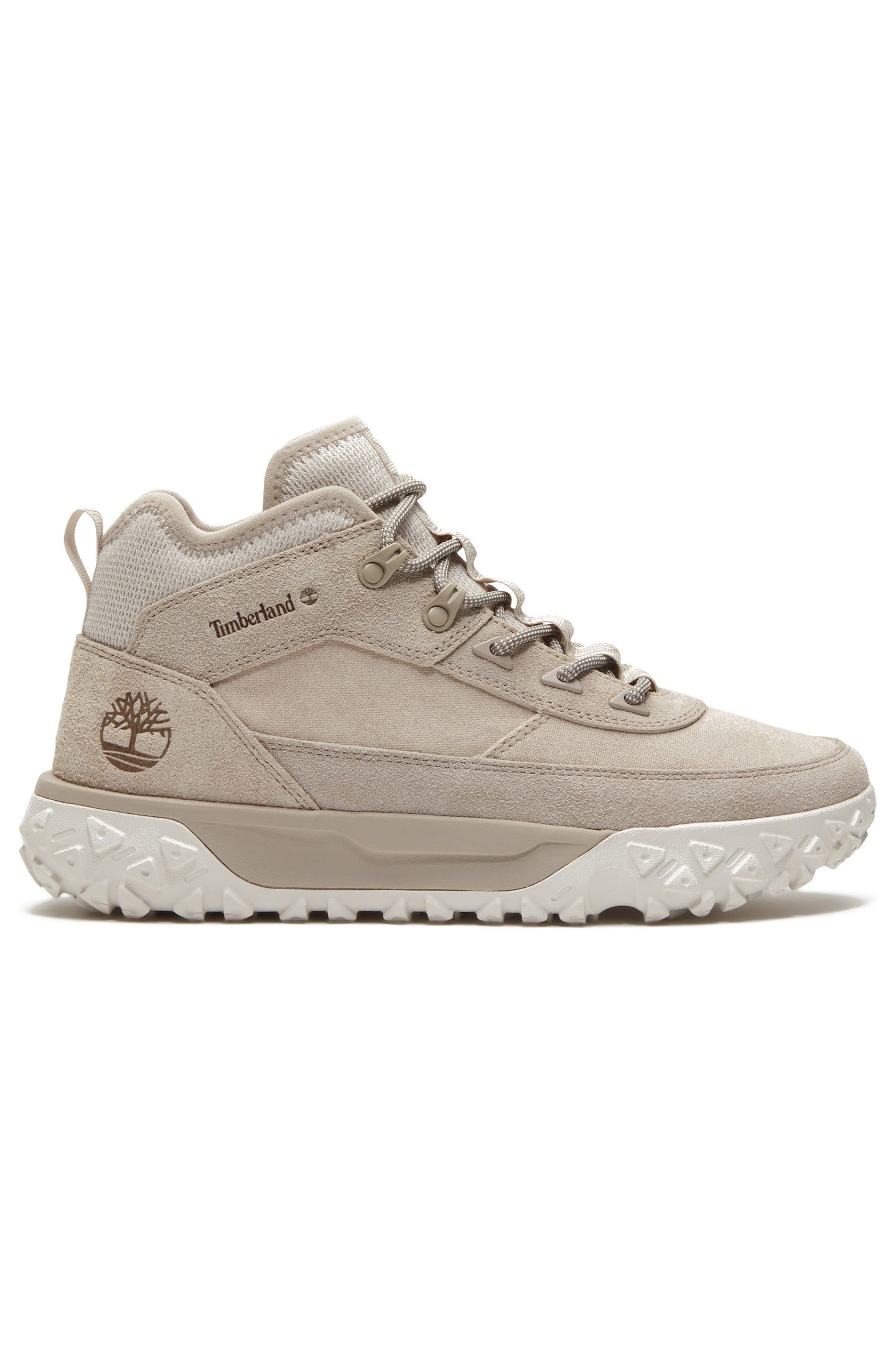 MID LACE UP SNEAKER LIGHT TAUPE 1