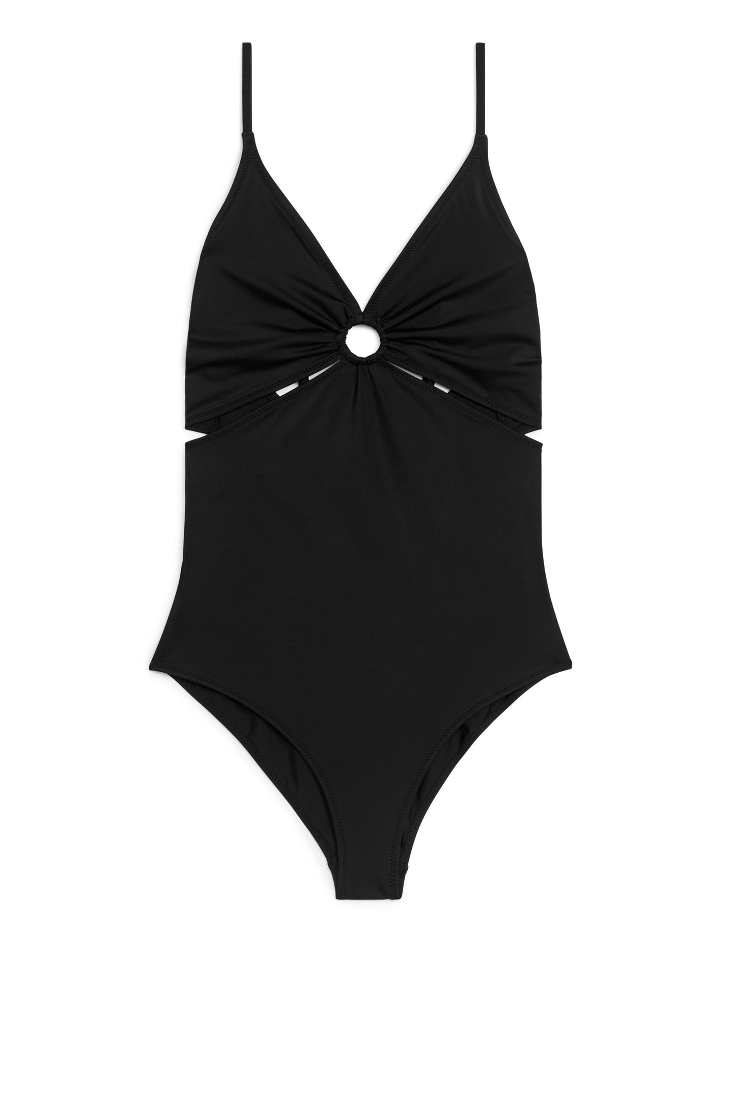 AMALFI ECONYL SWIMSUIT BLACK 2