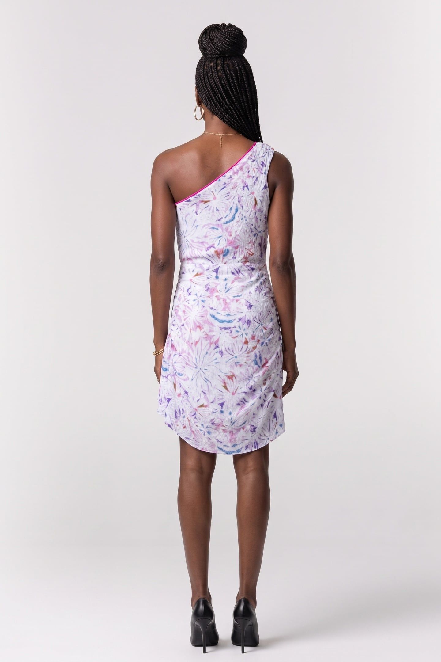 LAURETTA DRESS LIGHT PINK MULTICO 2