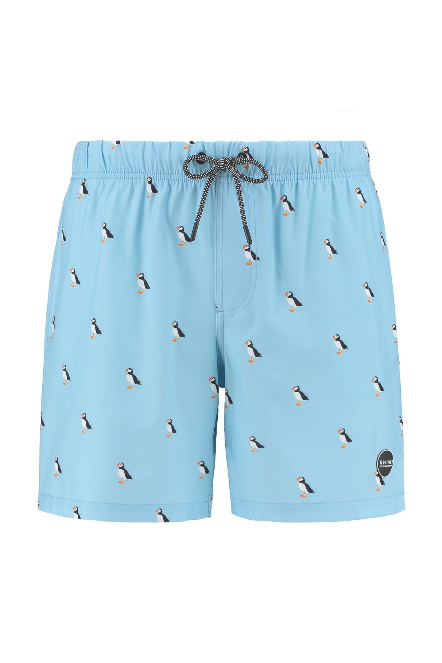 STRETCH SWIMSHORT PUFFIN MAYAN BLUE 4